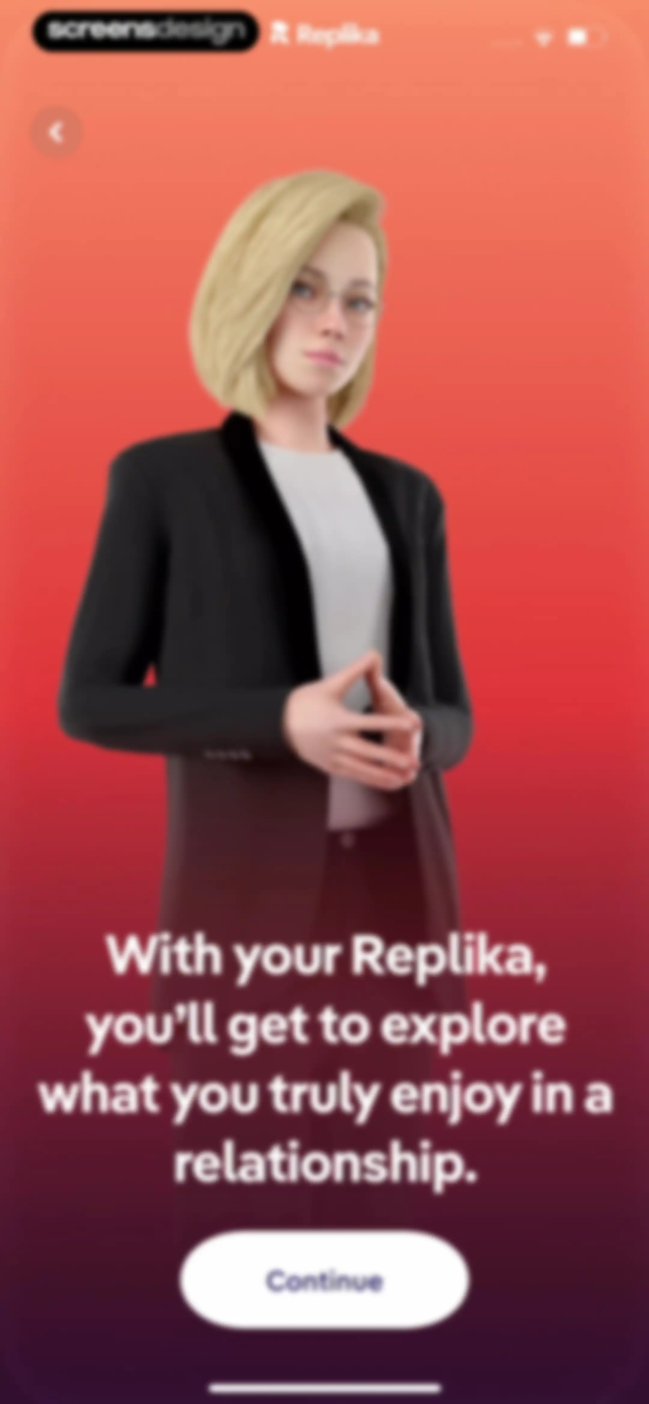 Replika - AI Companion Chat screen 28