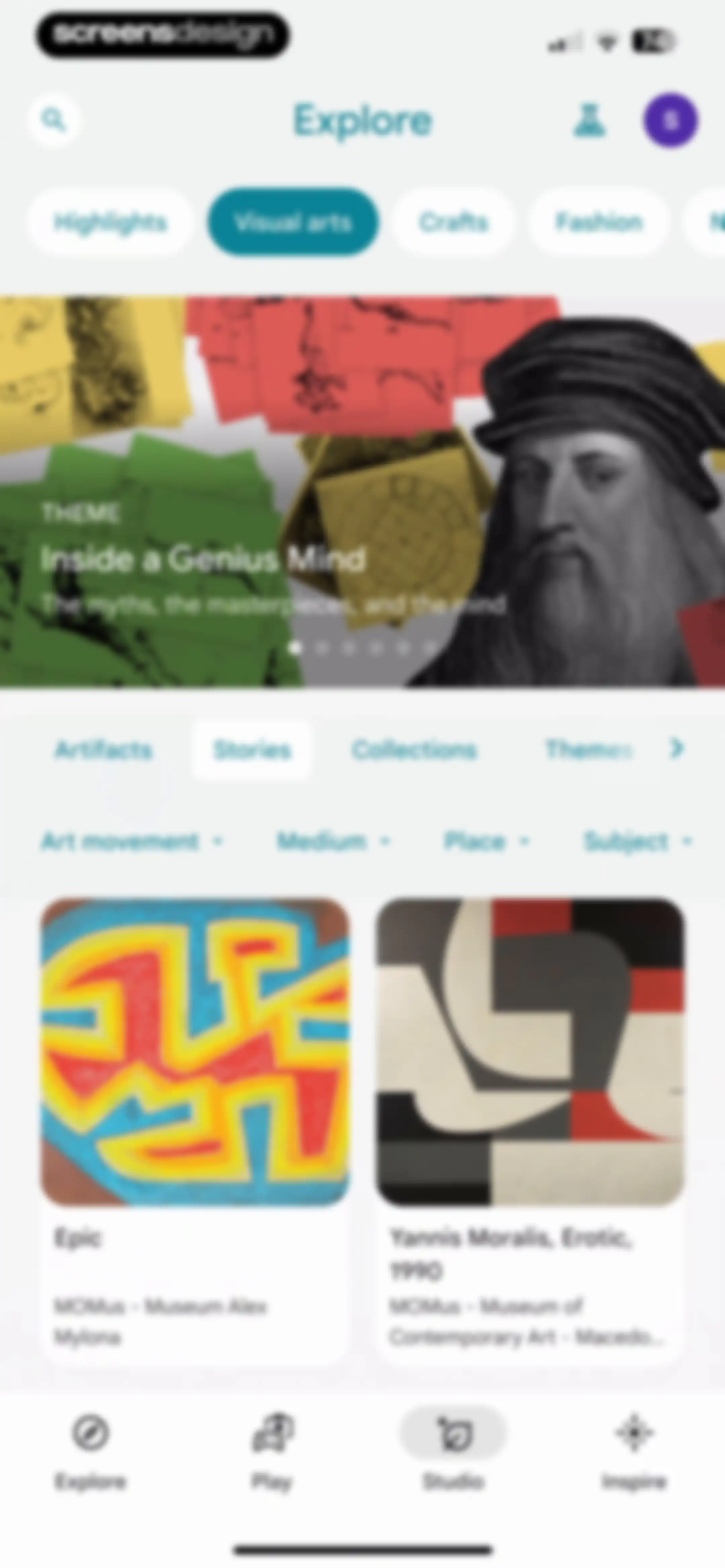 Google Arts & Culture screen 82