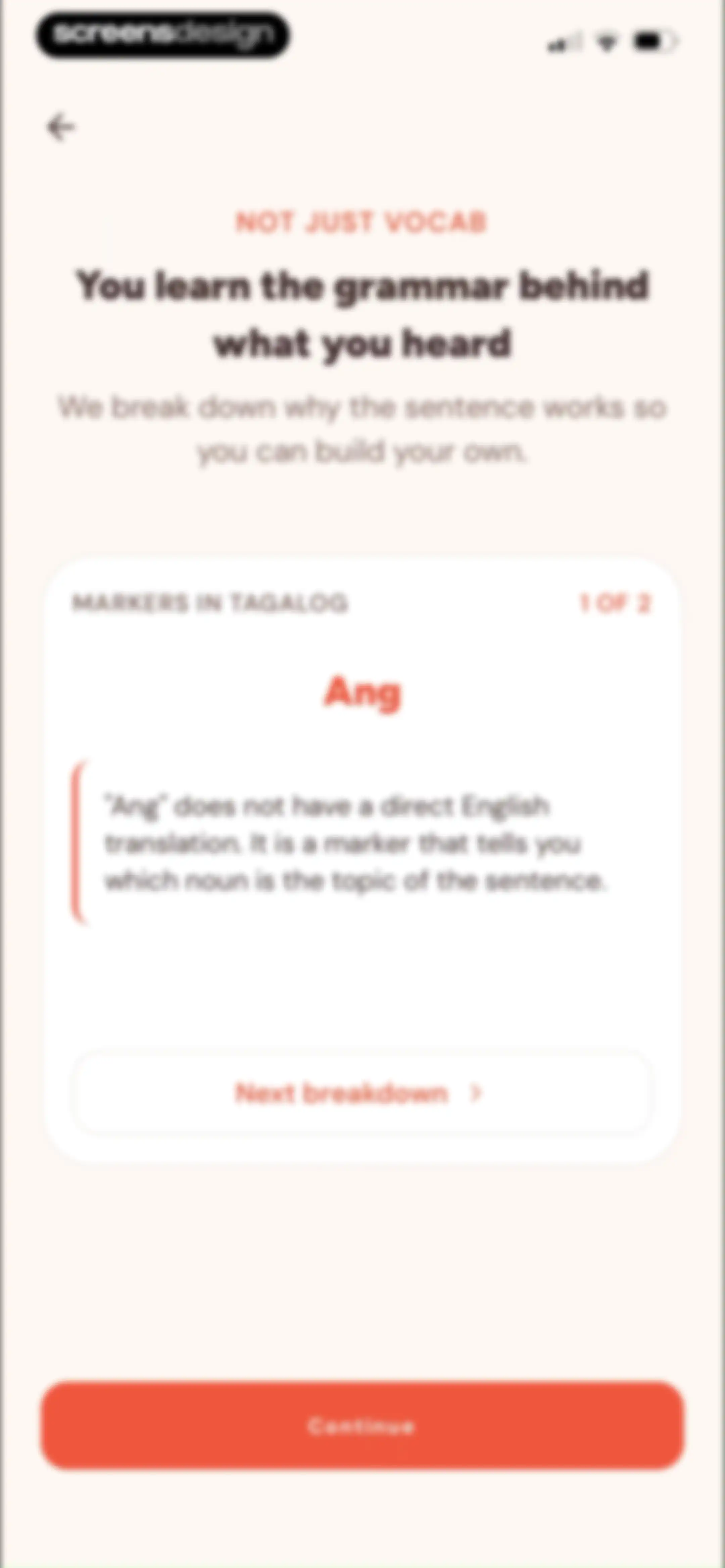 Tahanan: Learn Tagalog screen 22