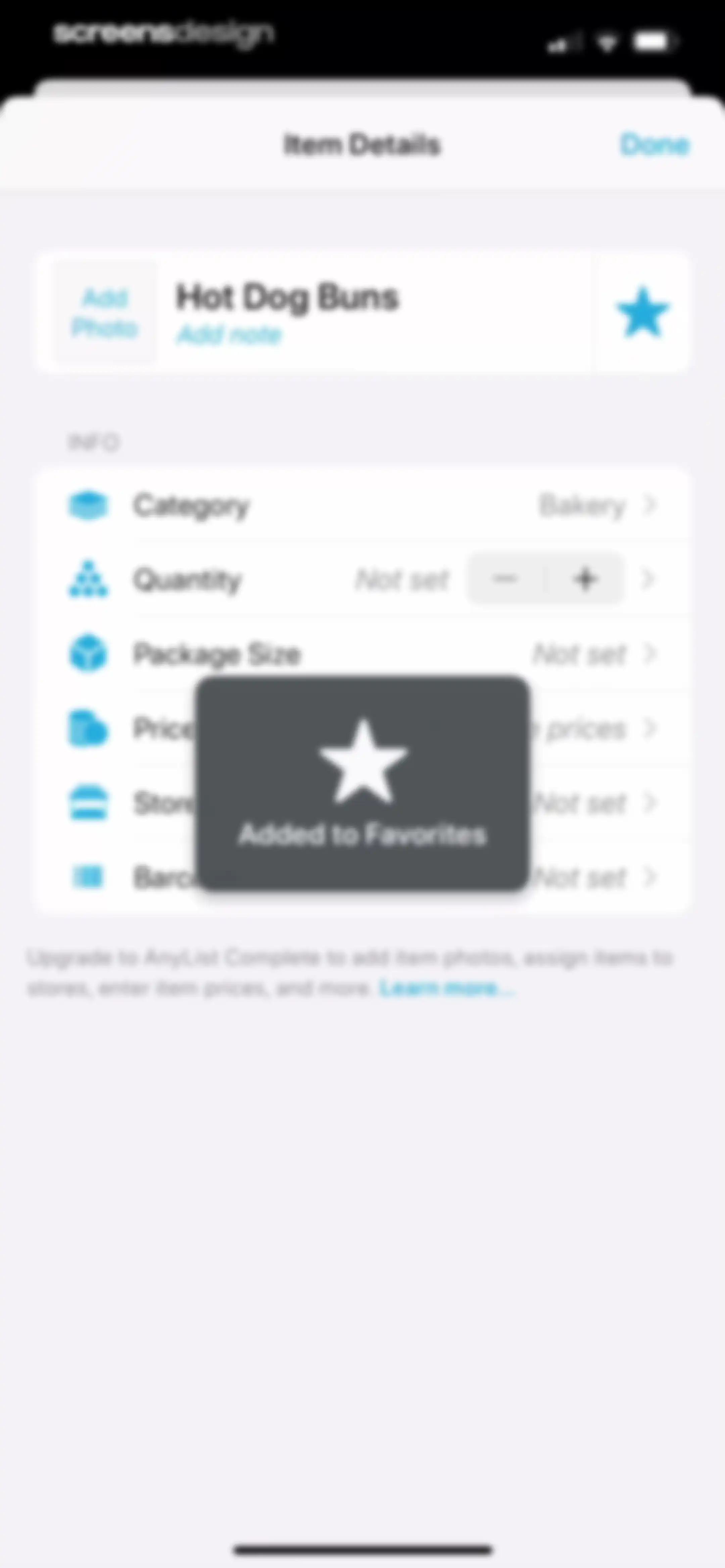 AnyList: Grocery Shopping List screen 32