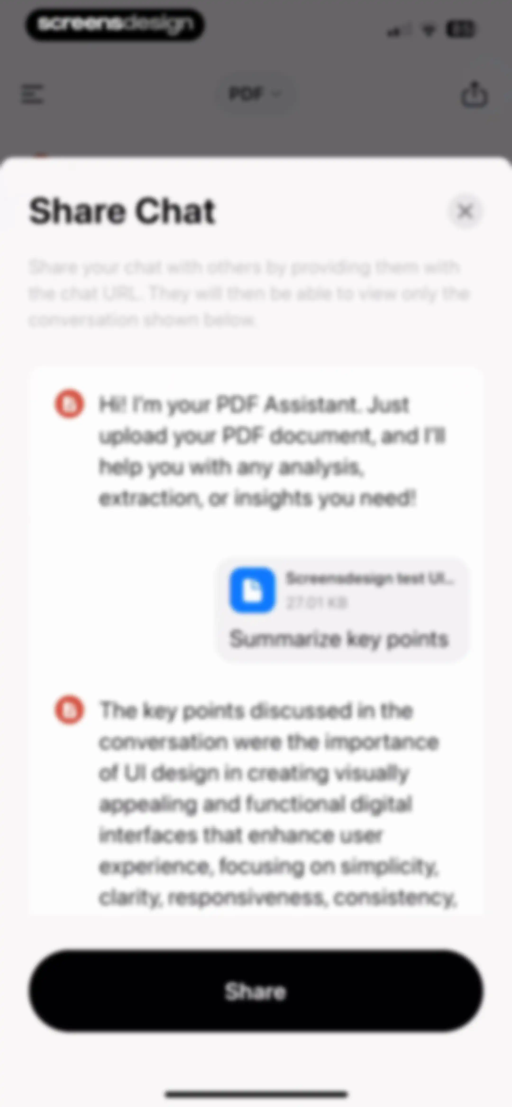 Chatbot App: AI Assistant screen 36