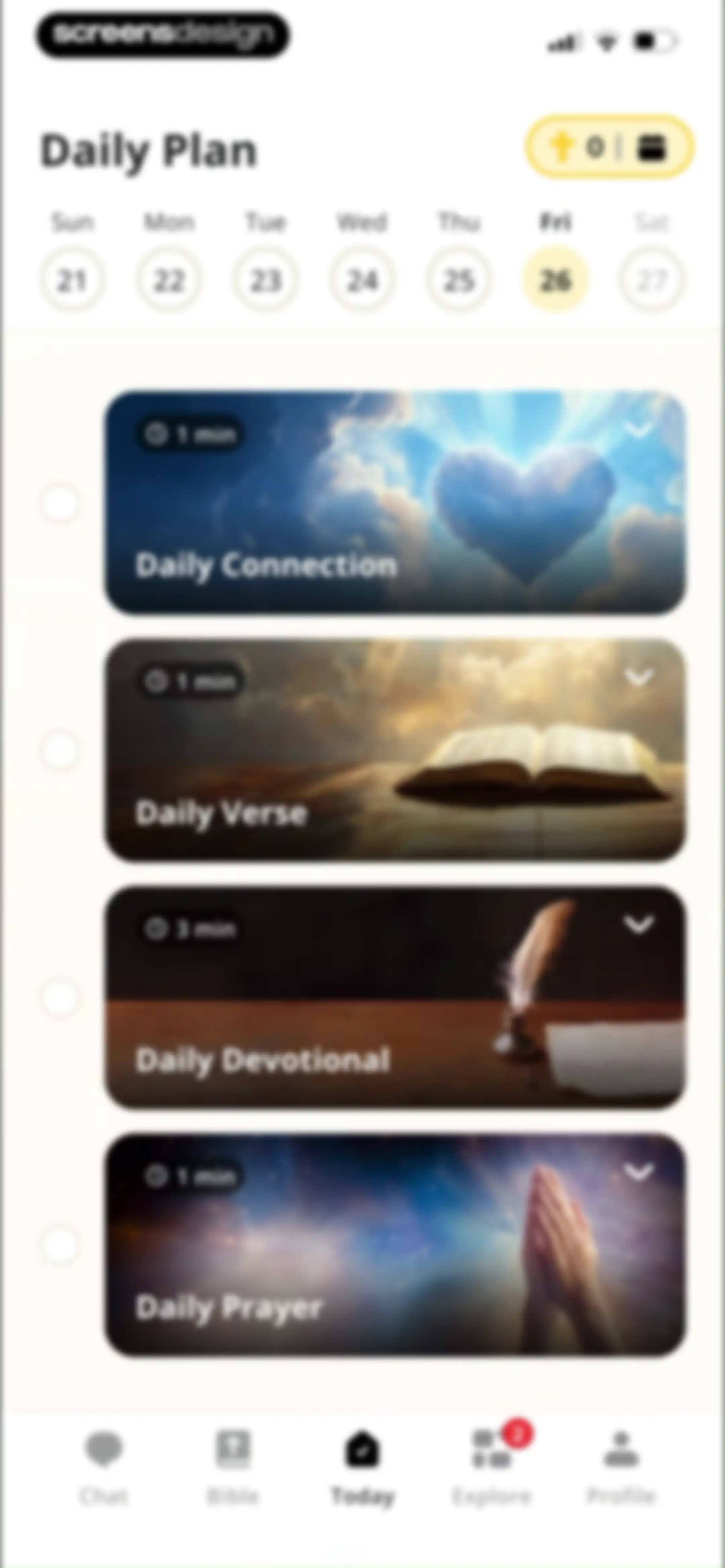 Bible Path: Prayers & Widgets screen 24