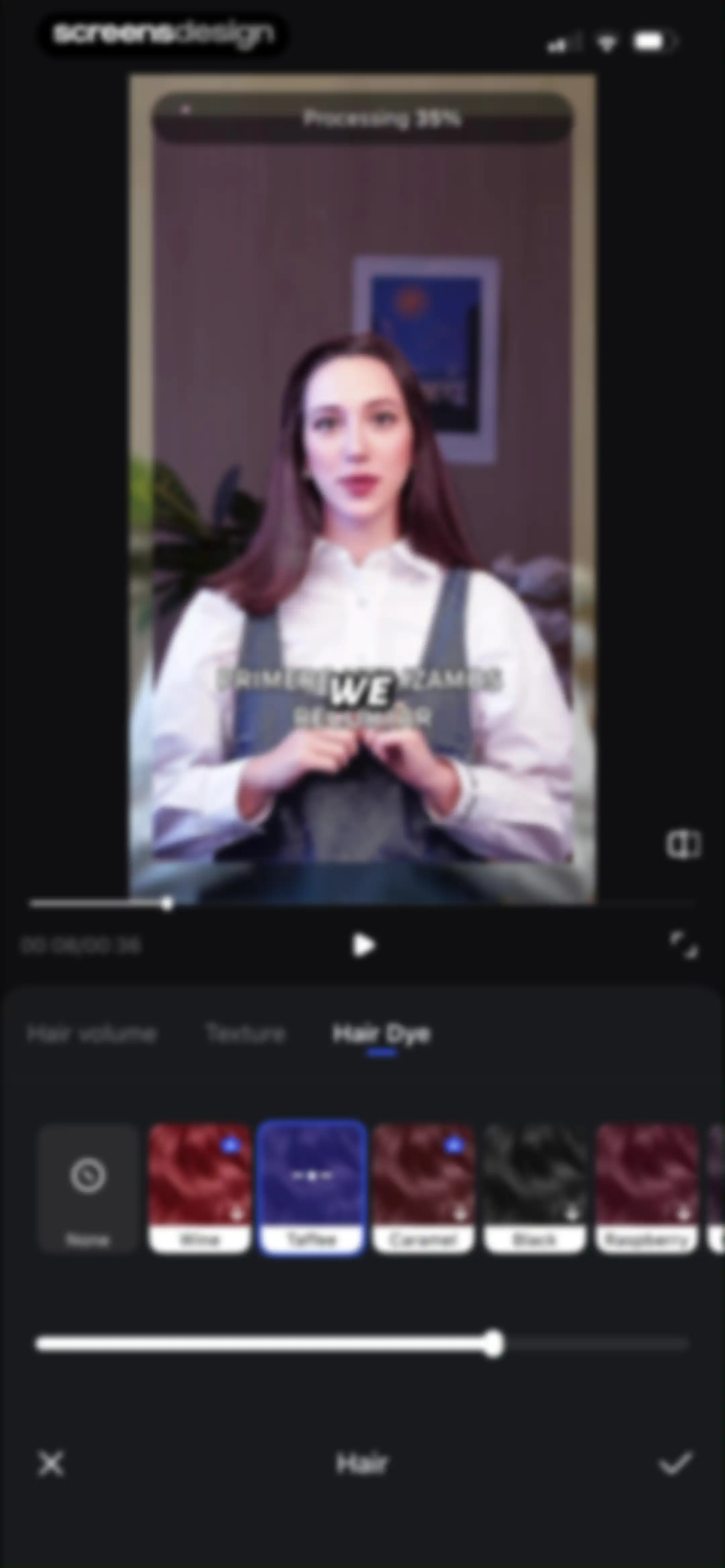 Vmake Labs: create viral video screen 96