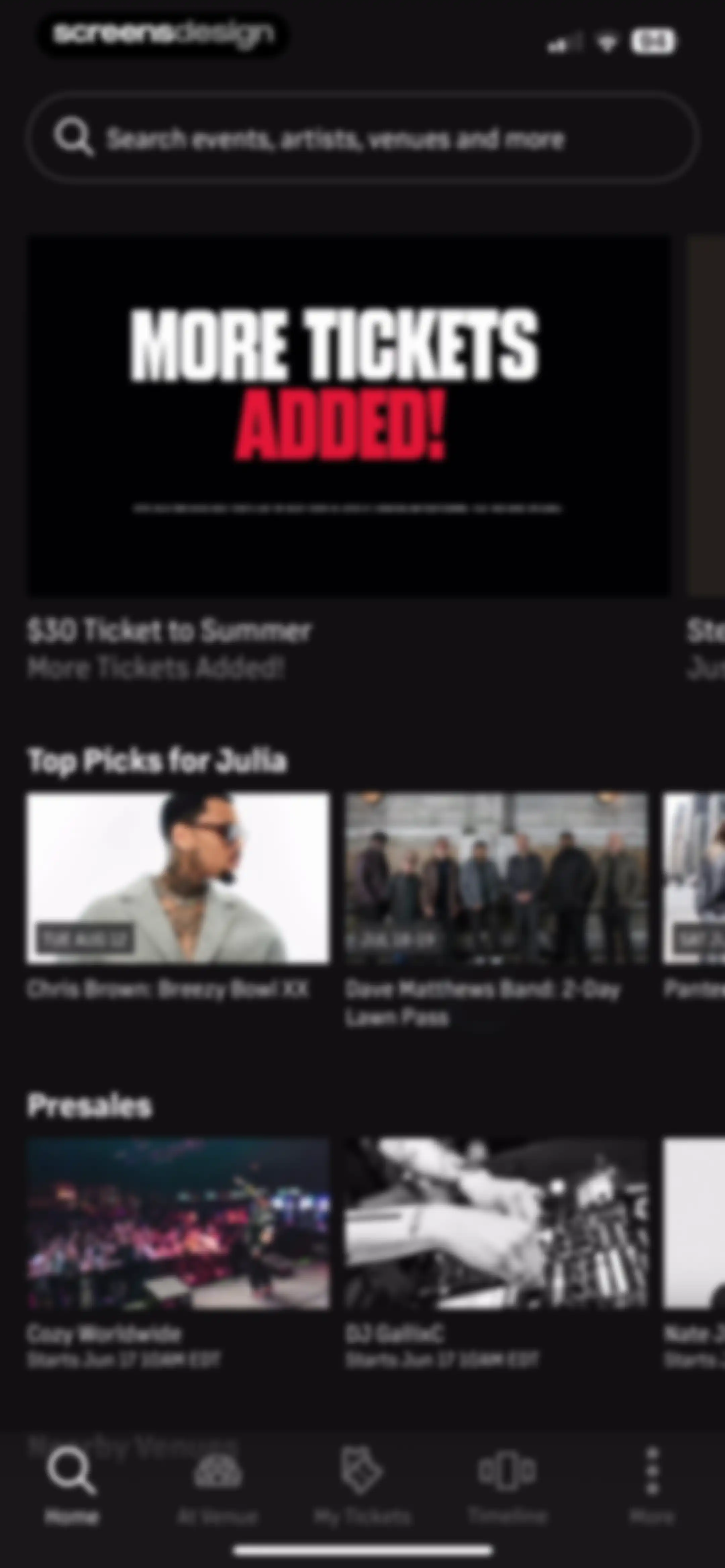 Live Nation – For Concert Fans screen 25