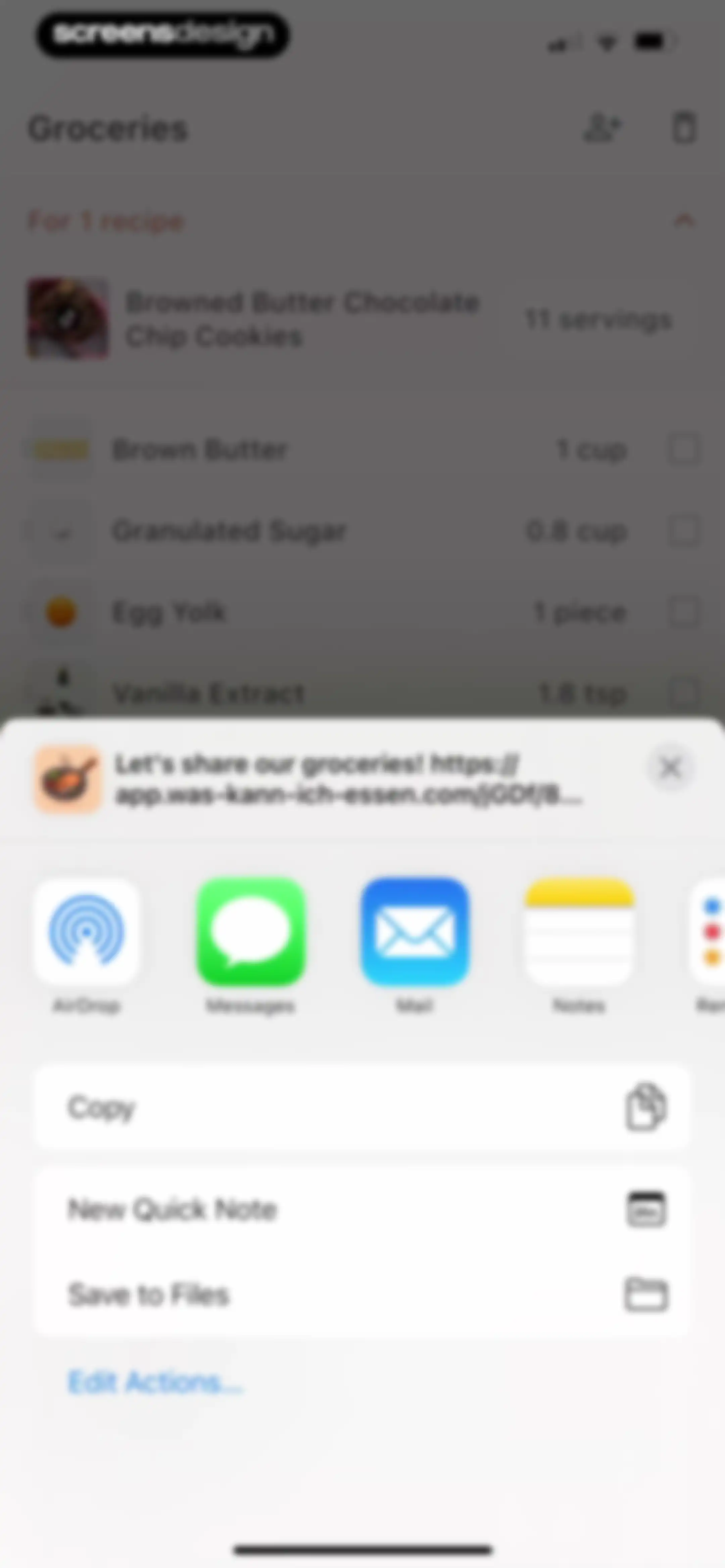 All My Meals - Keep Recipes screen 100