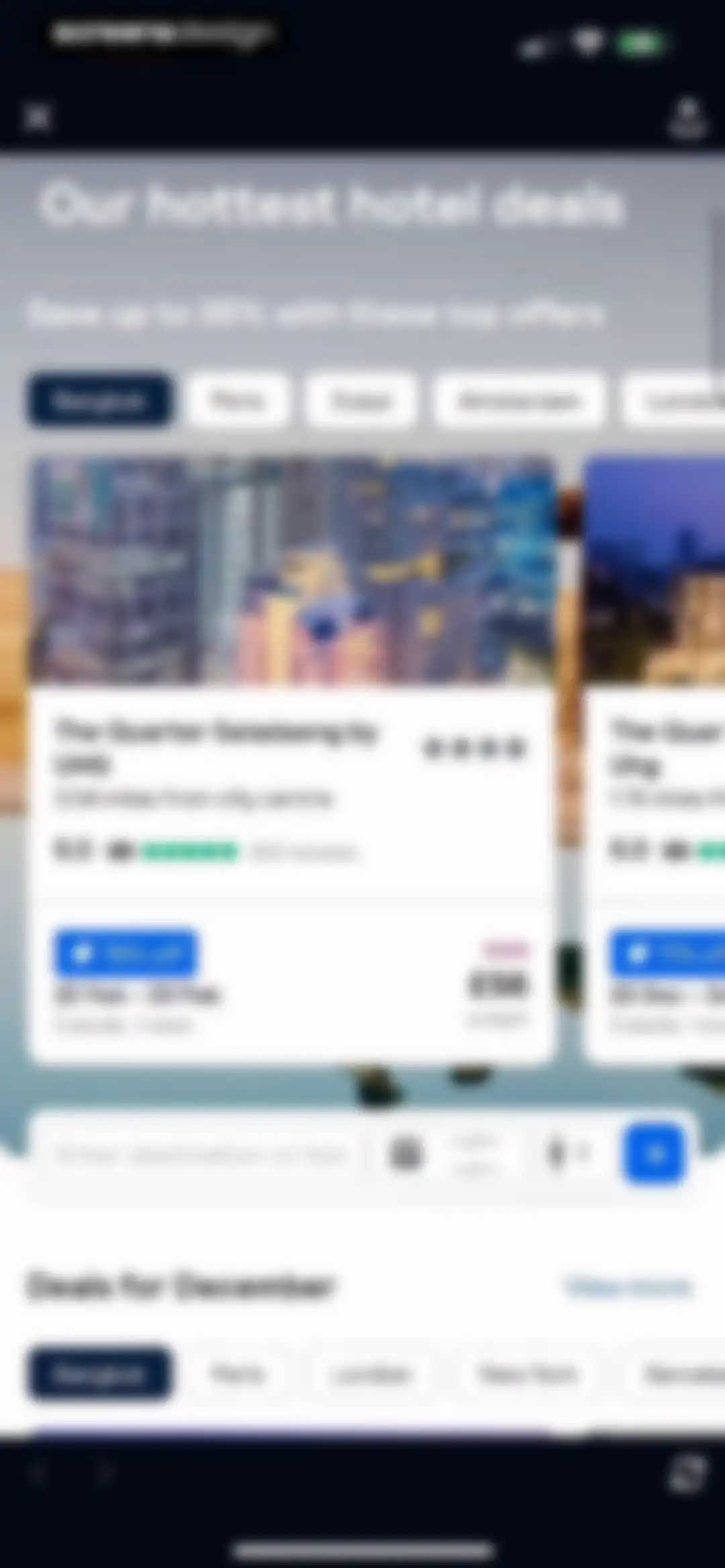Skyscanner Flights & Travel screen 92