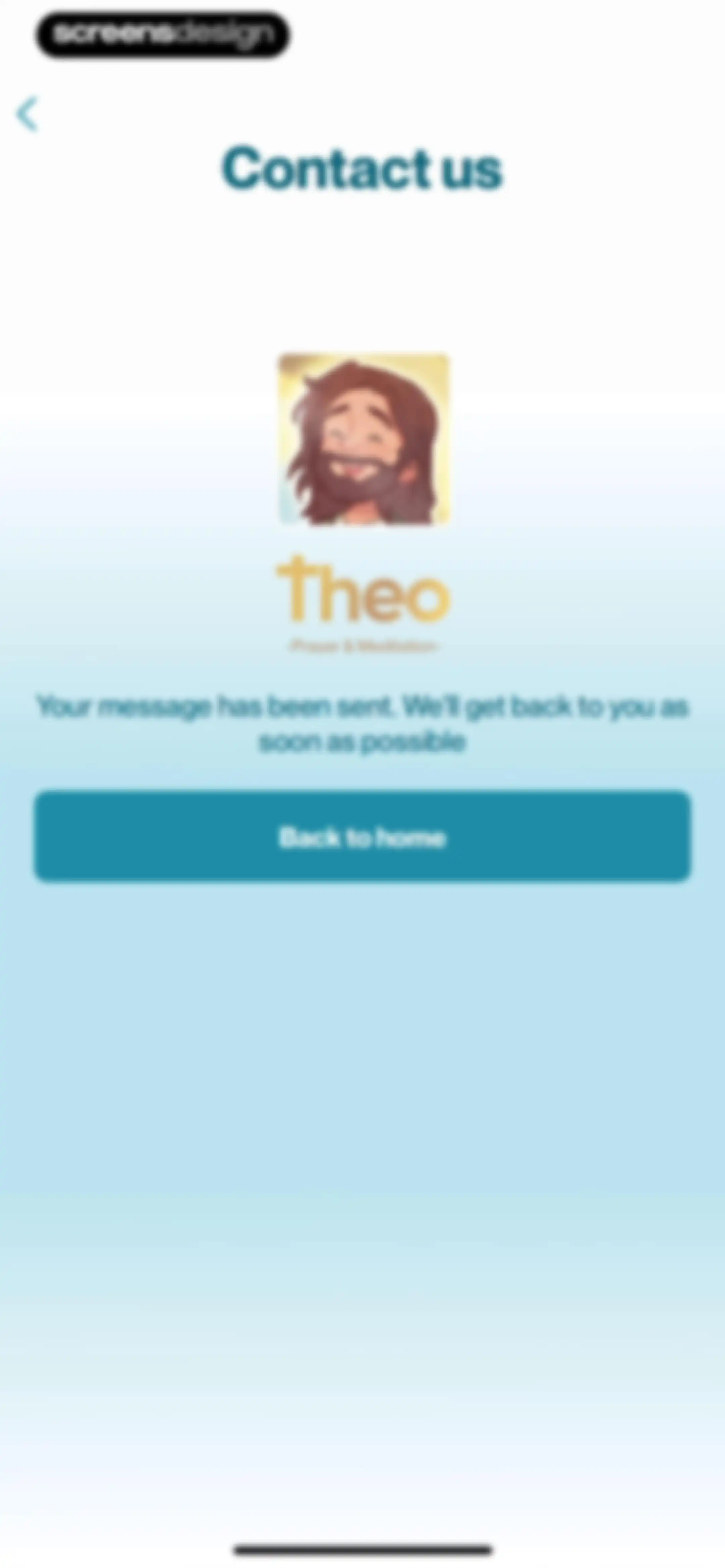 Theo: Prayer & Meditation screen 135