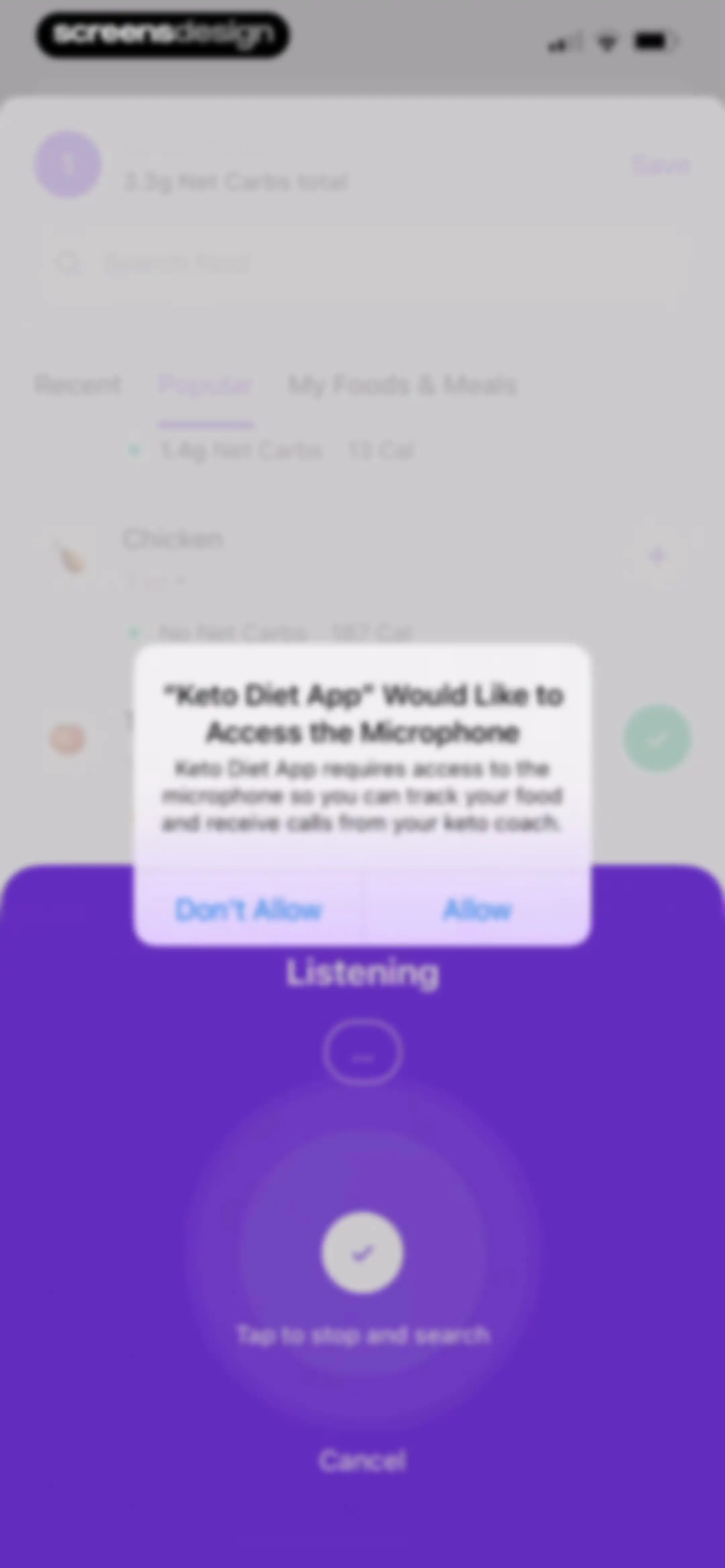 Keto Diet App － Carb Tracker screen 77