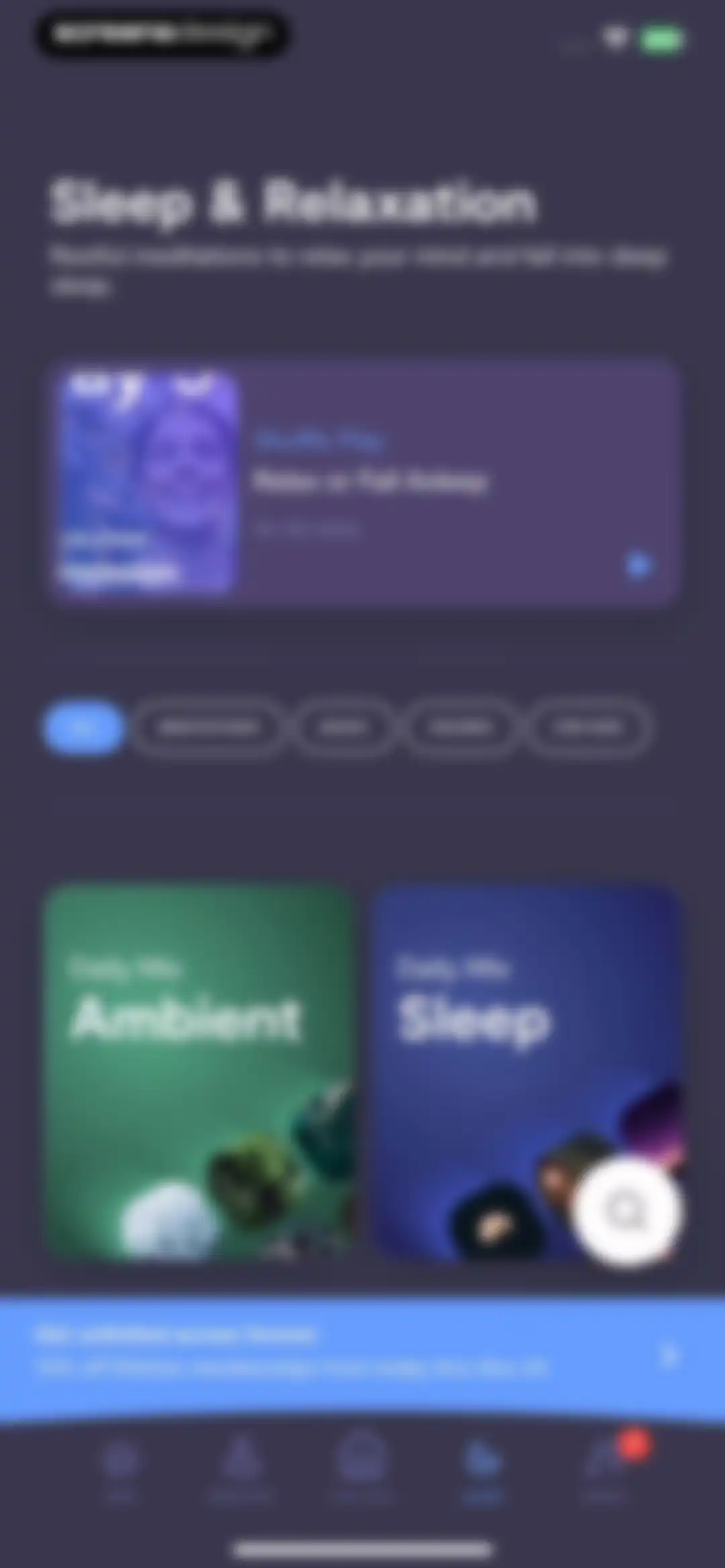 Mindfulness.com Meditation App screen 79