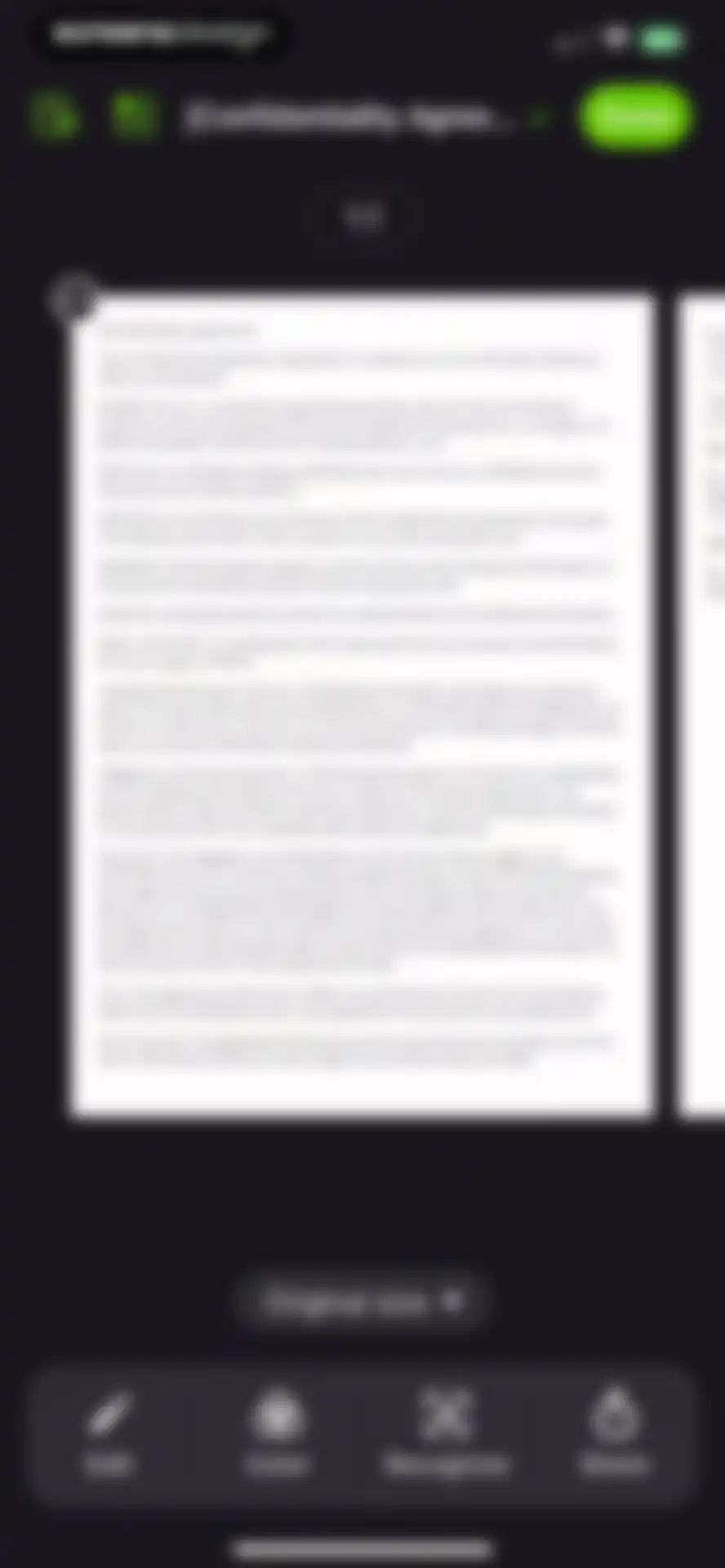 My Scanner: Scan to PDF & Edit screen 56