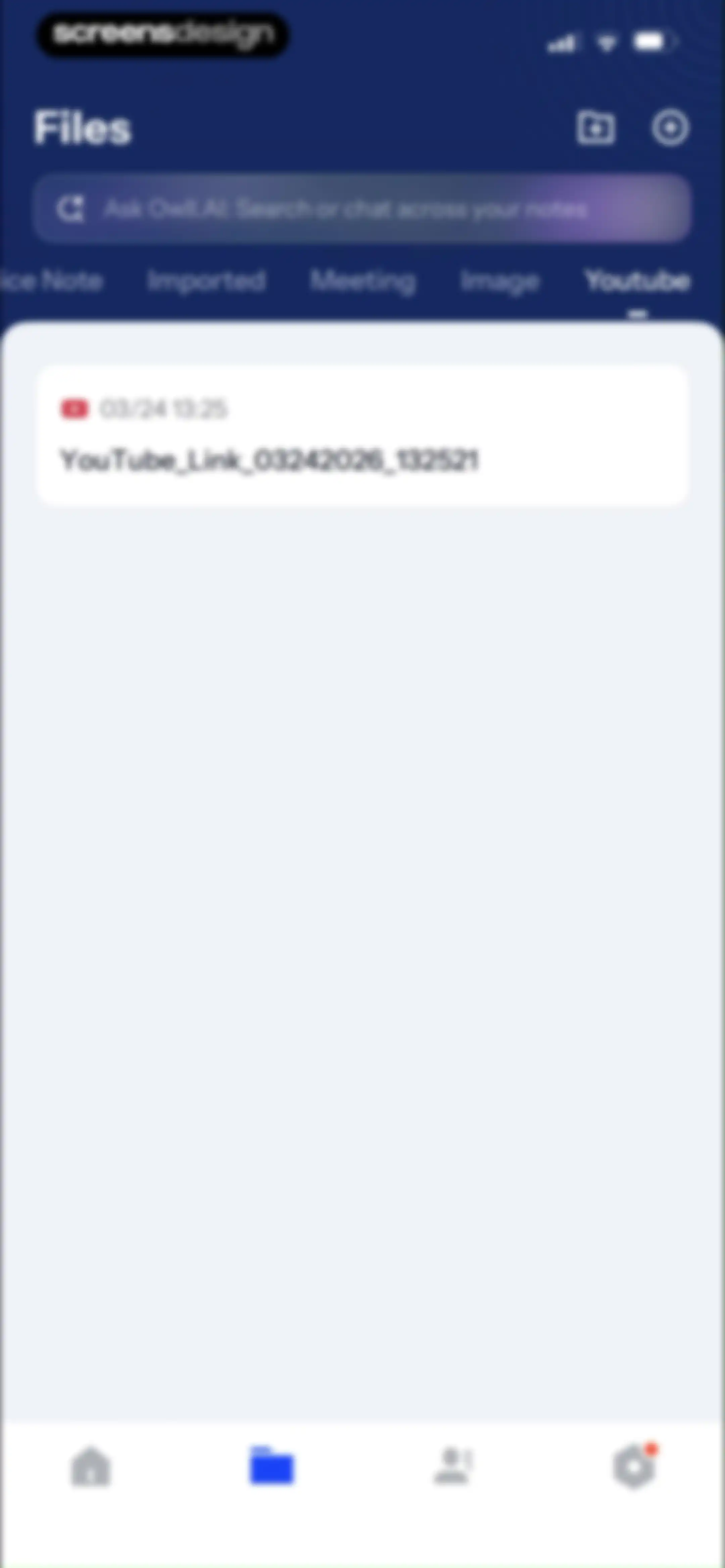 Owll:AI Note Taker & Assistant screen 94