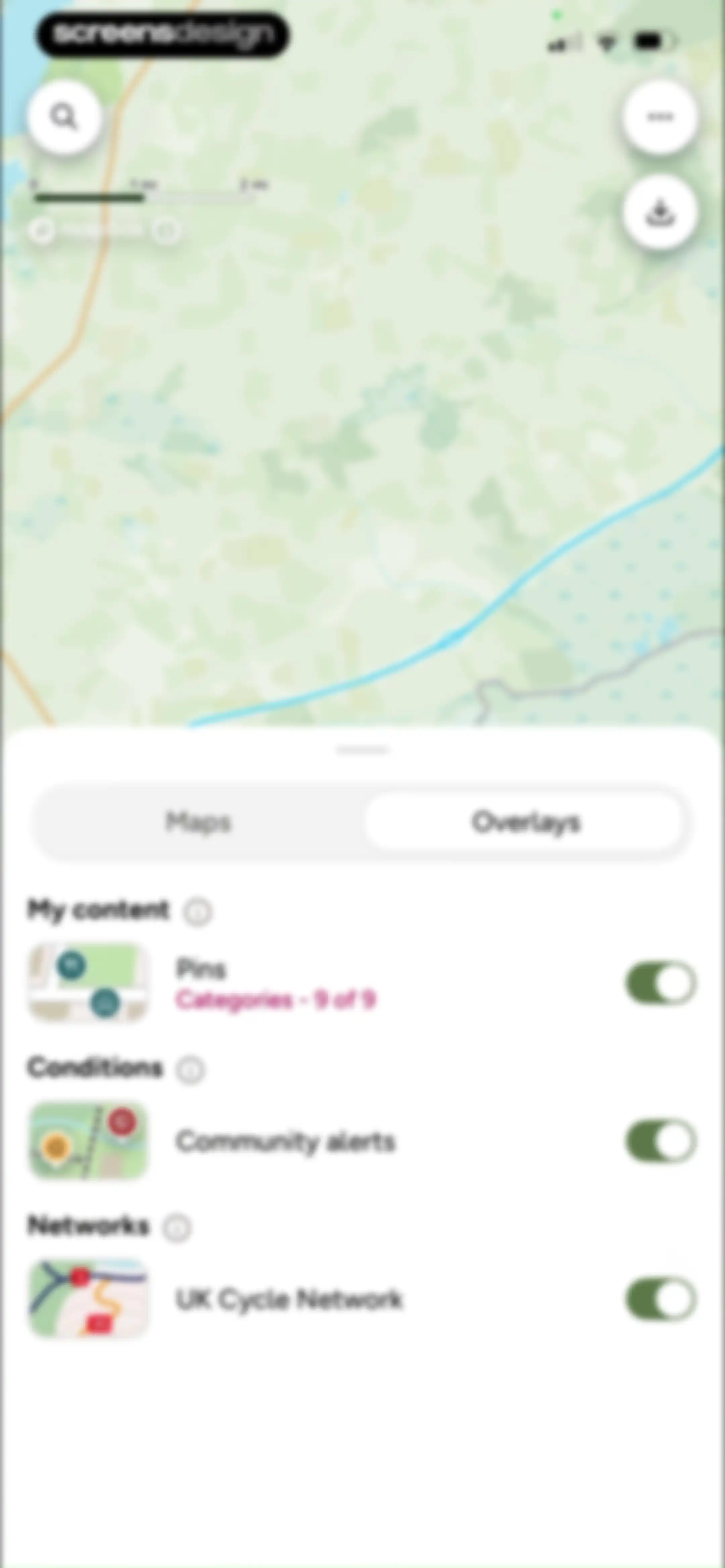 OS Maps: Walk, Hike, Run, Bike screen 45