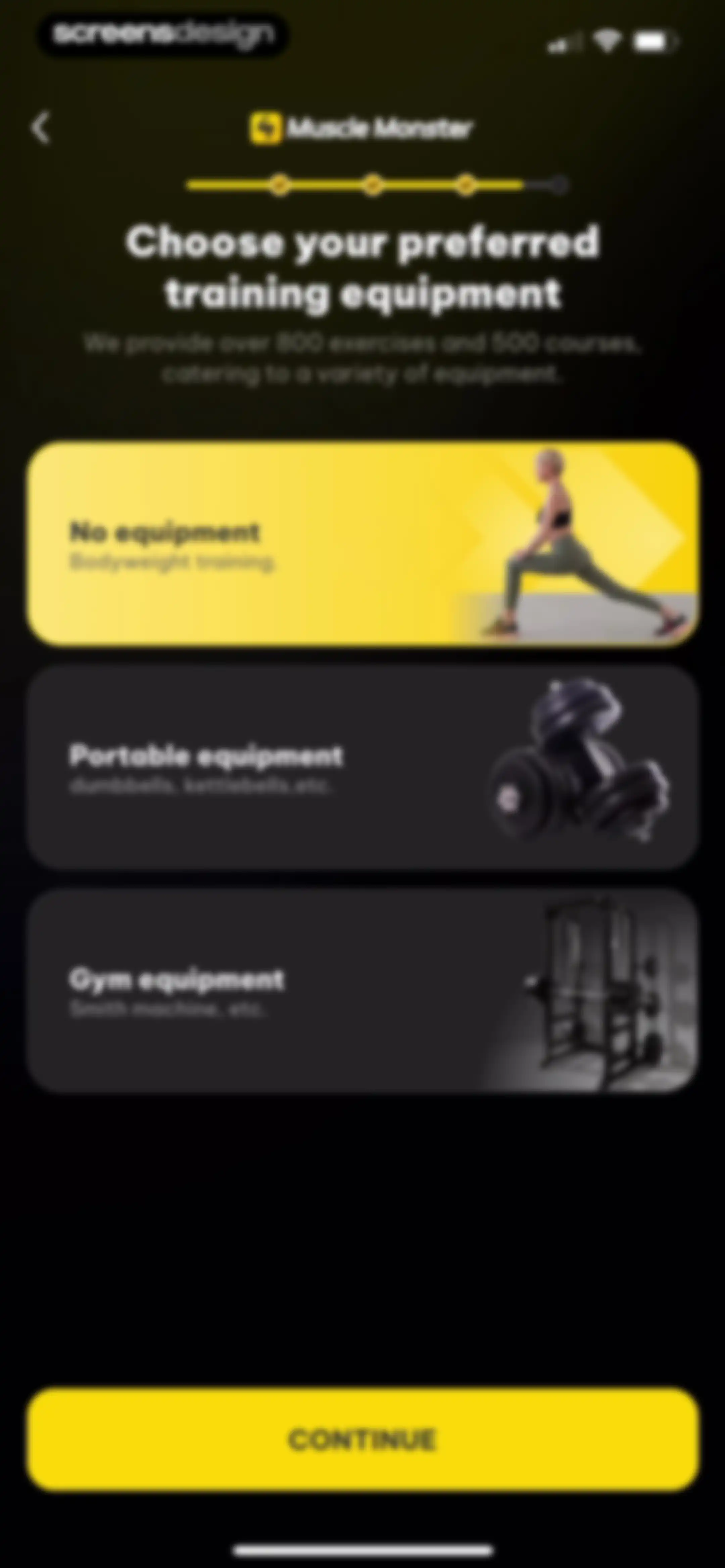 Muscle Monster Workout Planner screen 23