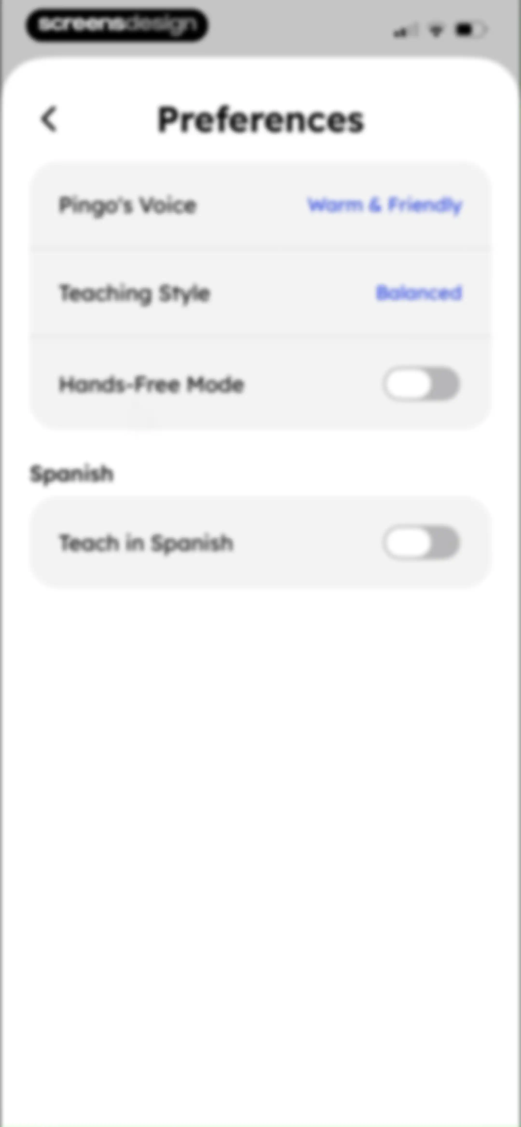 Language Learning: Pingo AI screen 95
