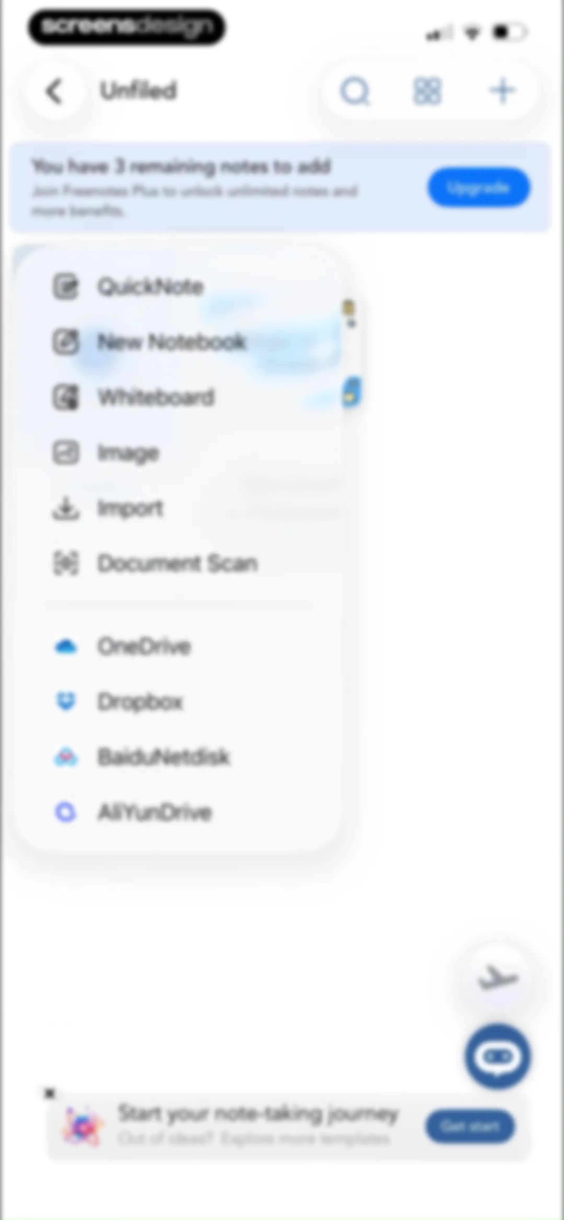 Freenotes®: AI Notes Taking screen 19