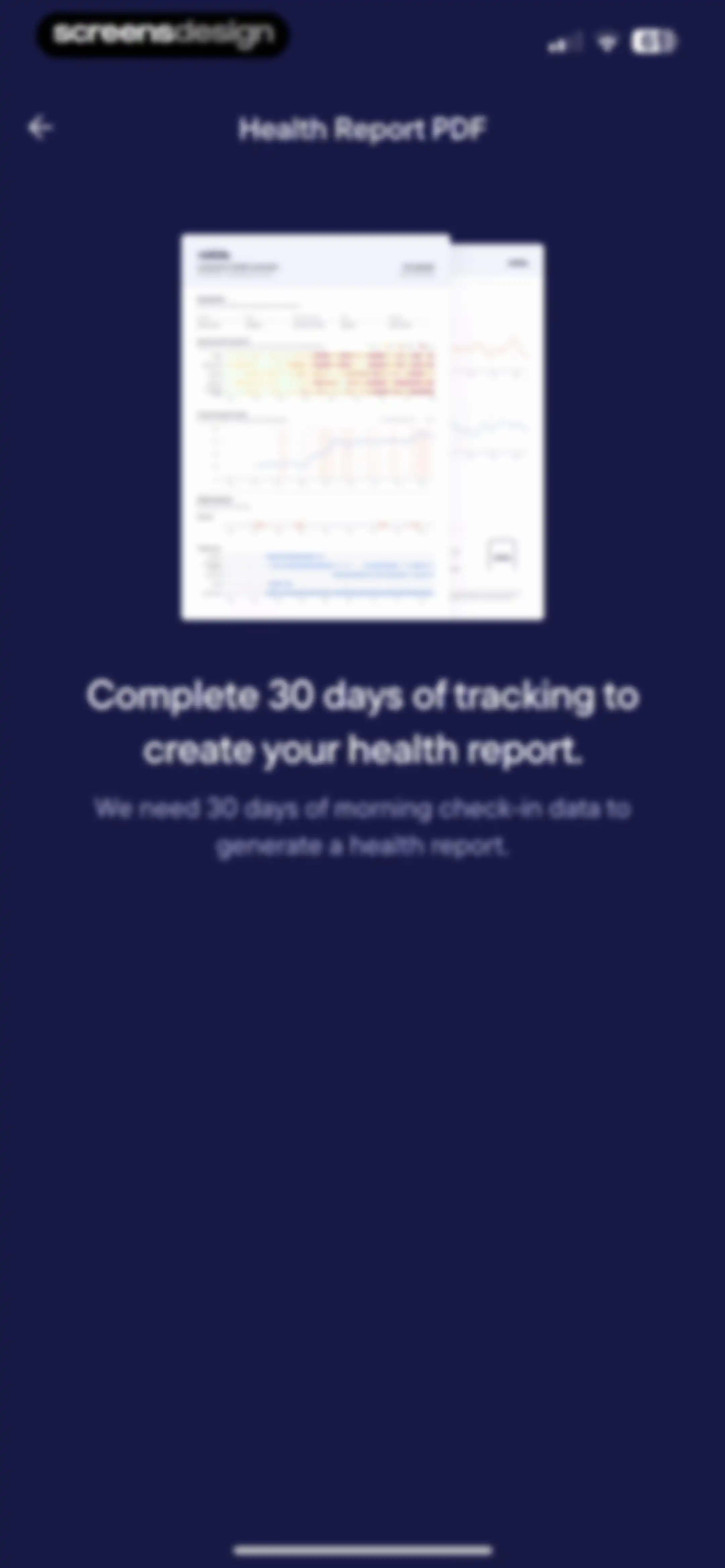 Visible: Pacing for illness screen 161