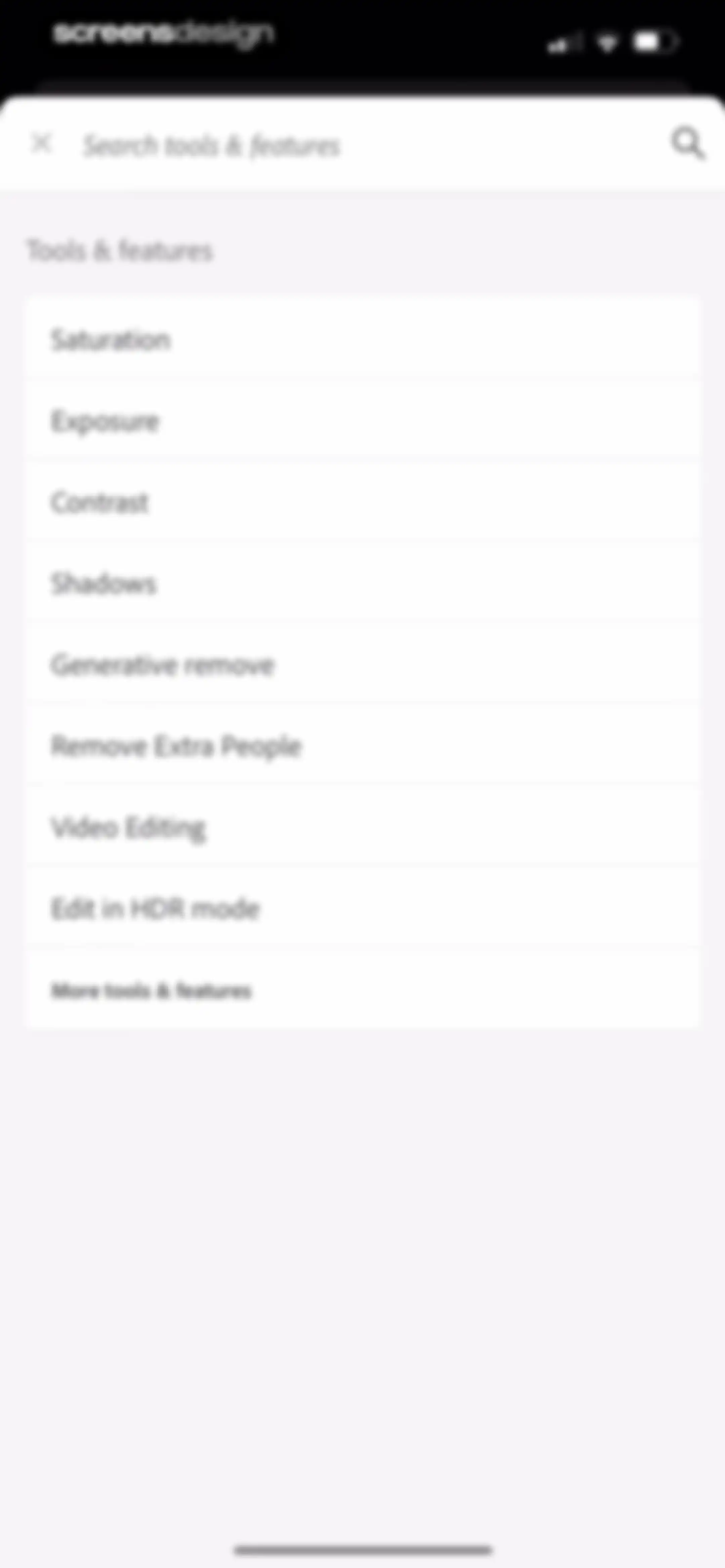 Lightroom: AI Photo Editor screen 117
