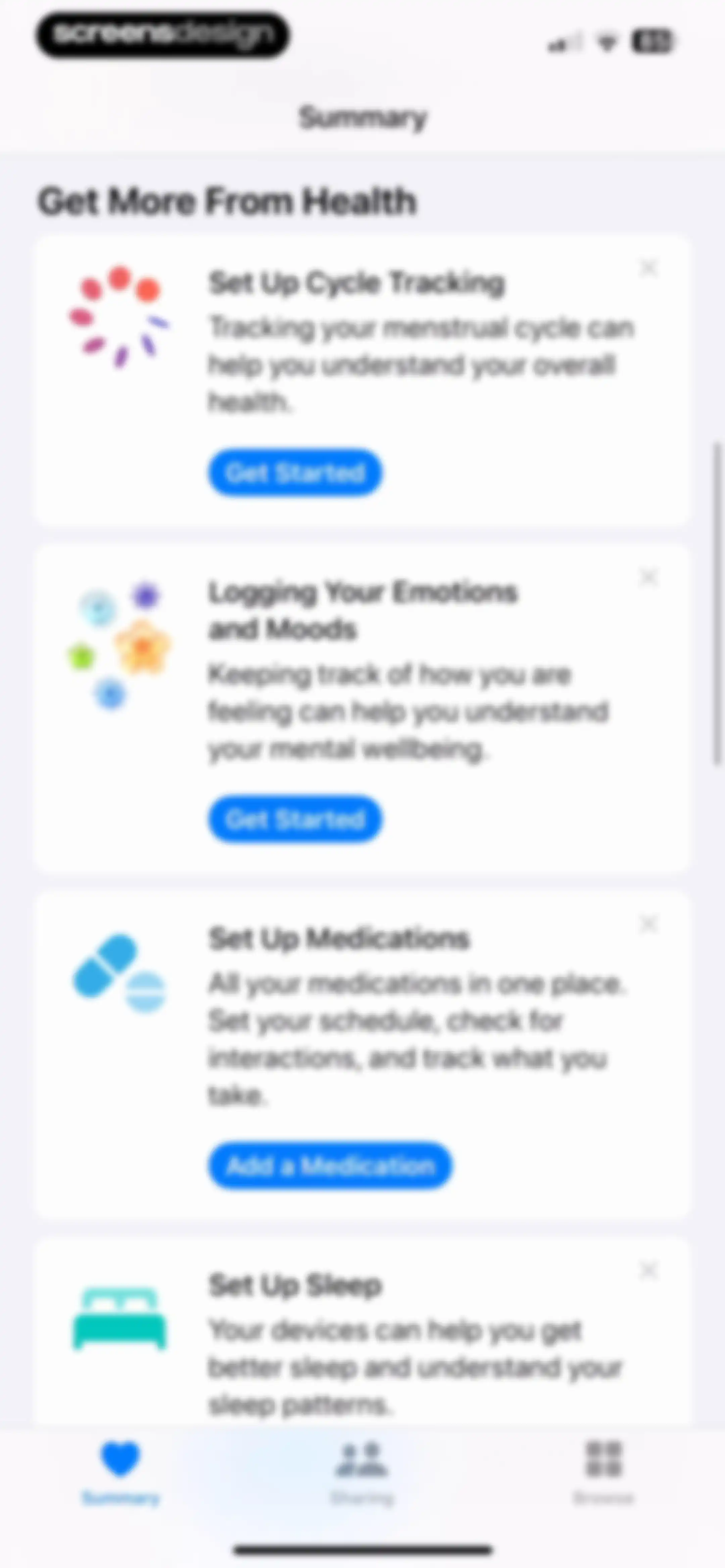 Apple Health screen 75