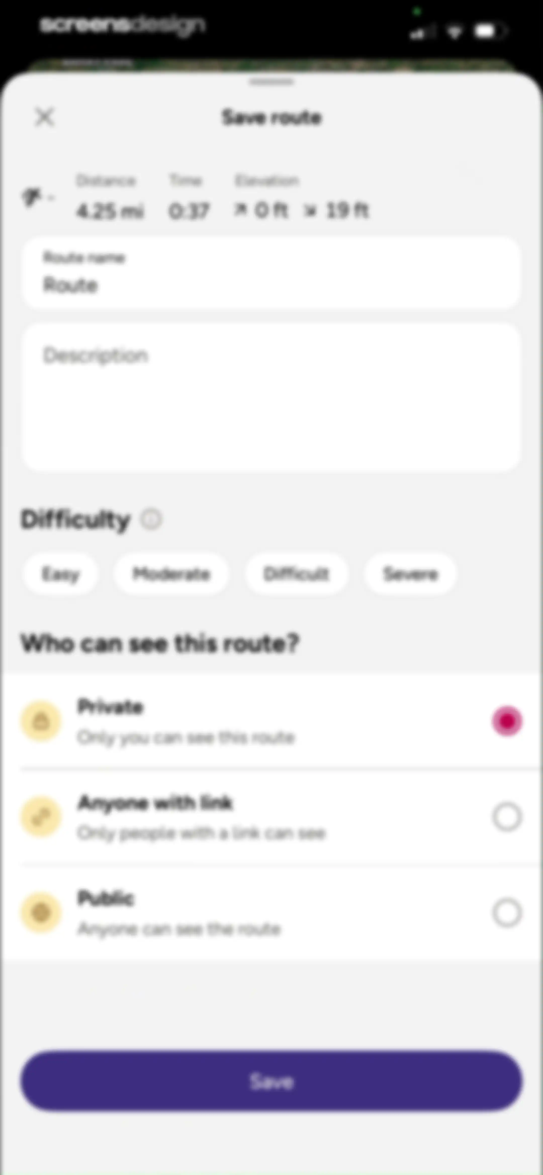 OS Maps: Walk, Hike, Run, Bike screen 106