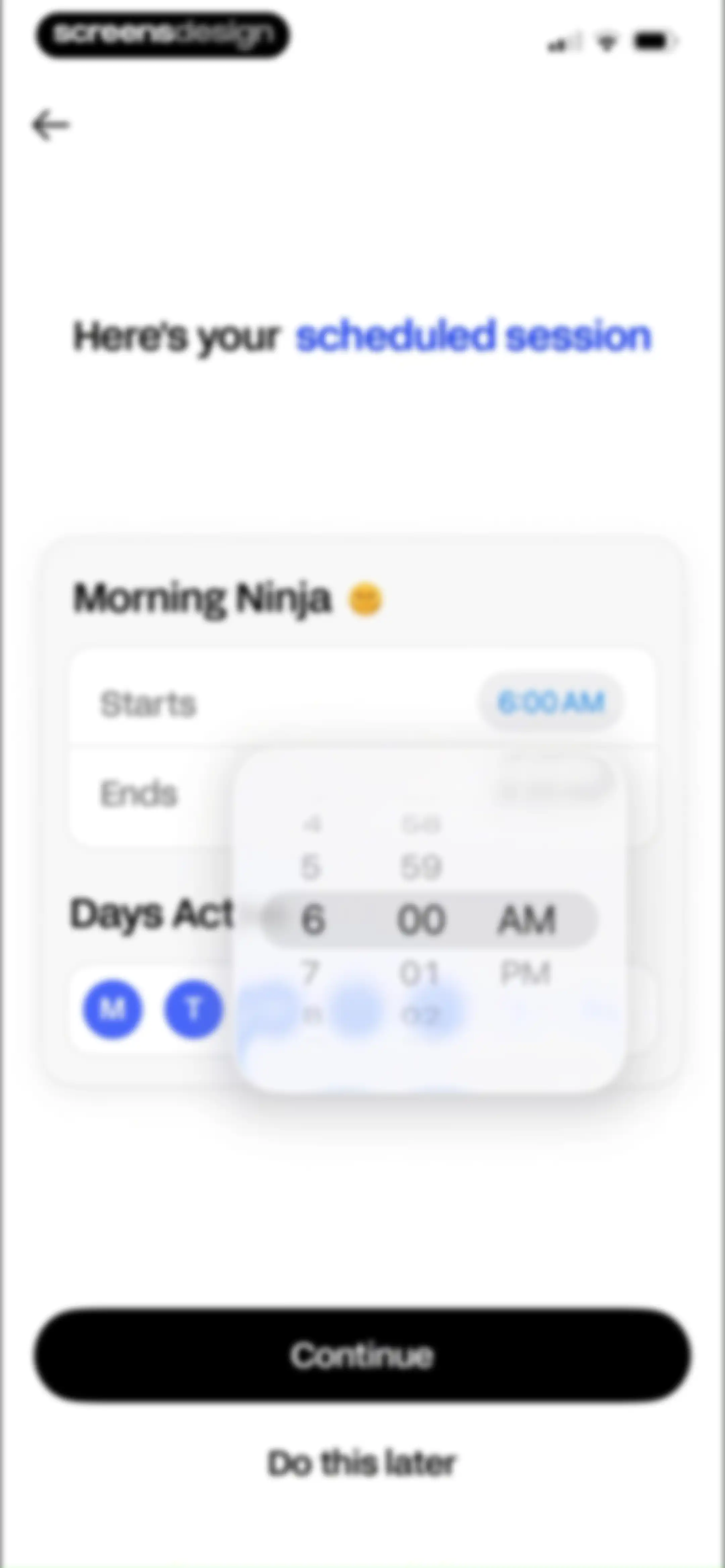 BePresent: Screen Time Control screen 48