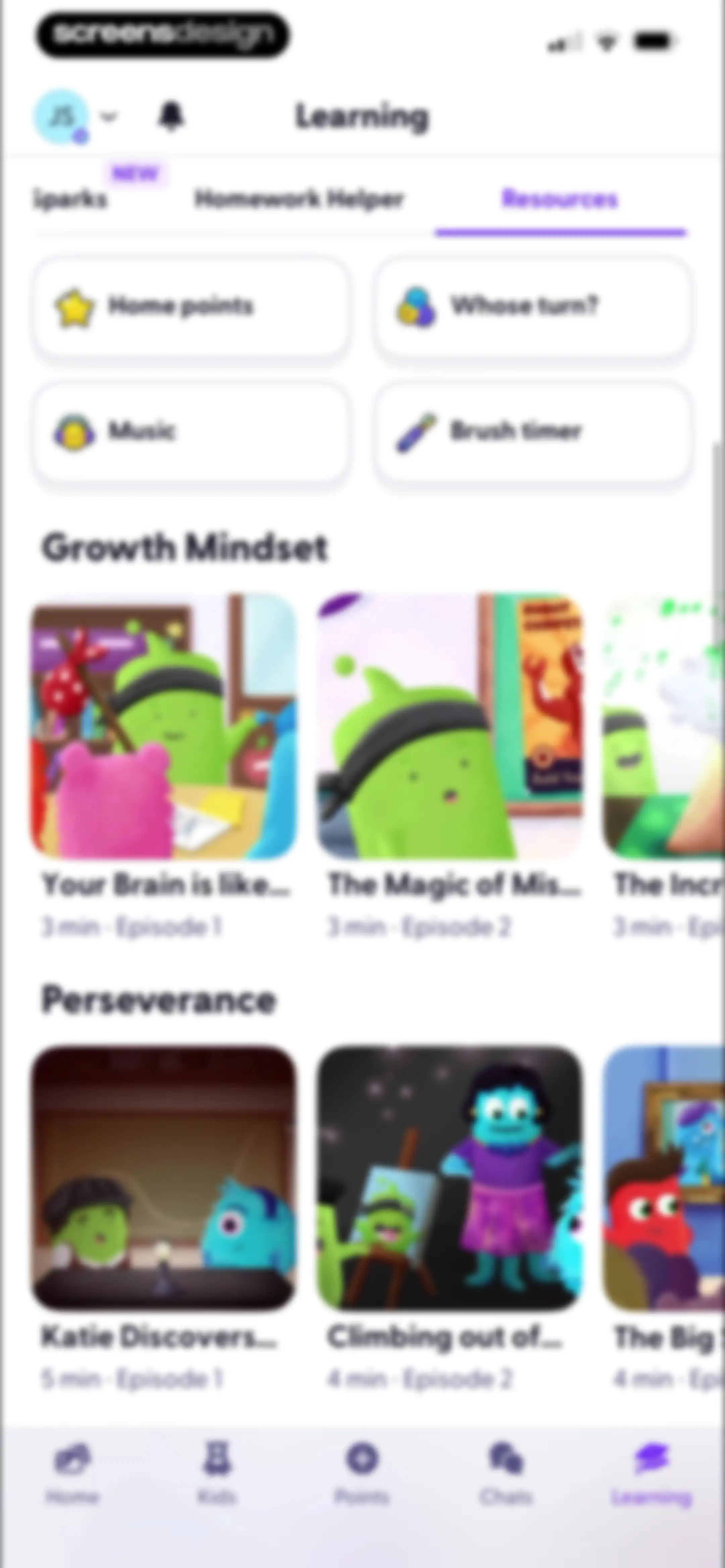 ClassDojo screen 91