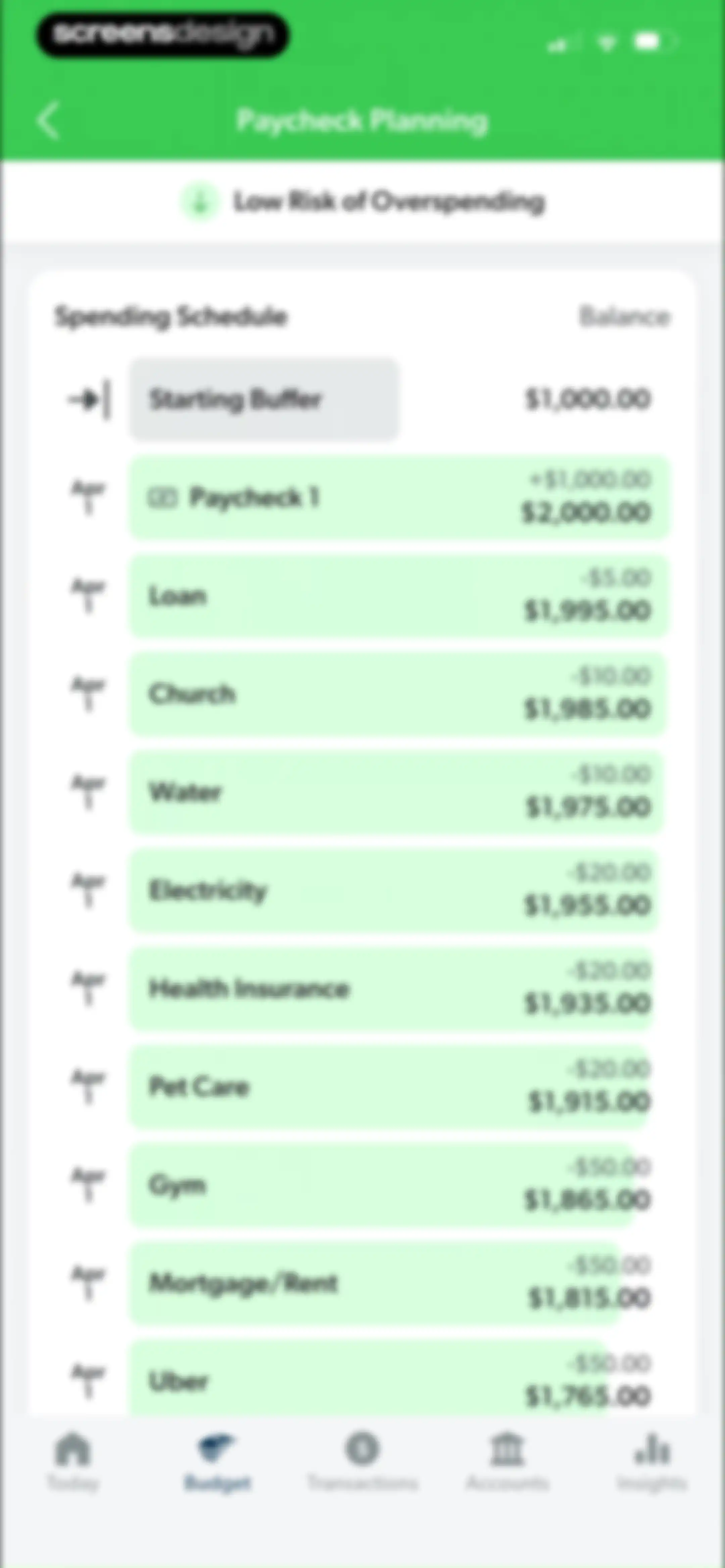 EveryDollar: Budget Management screen 41