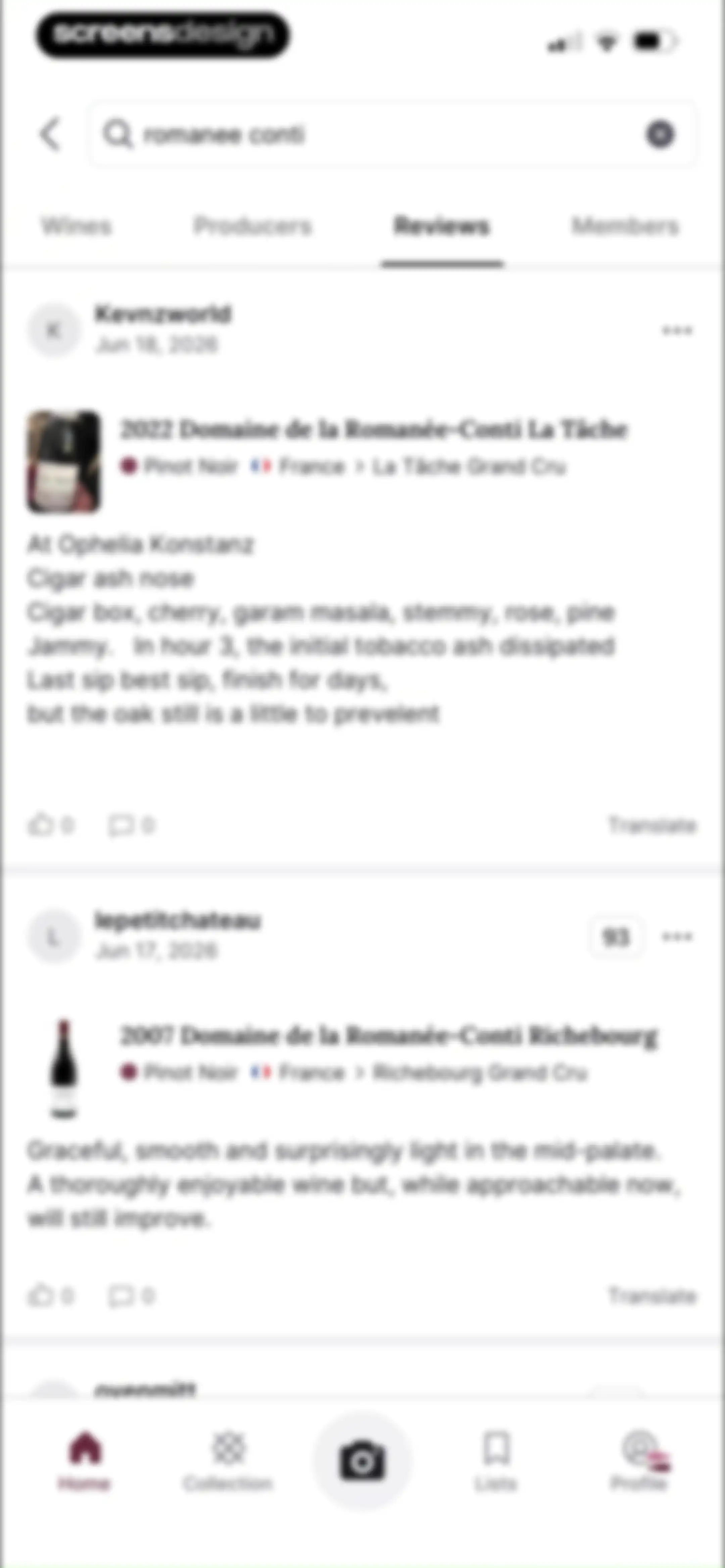 CellarTracker: #1 Wine Tracker screen 96
