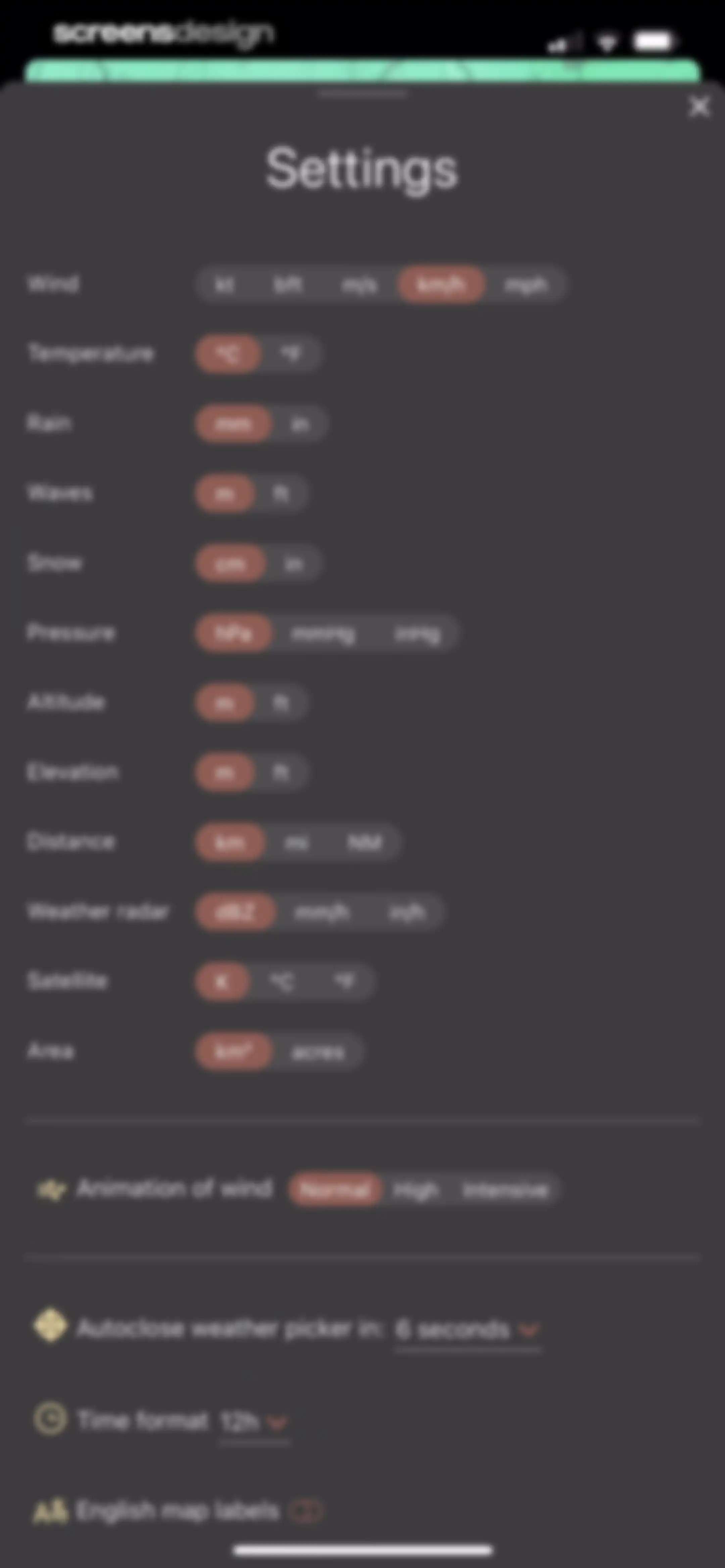 Windy.com screen 72