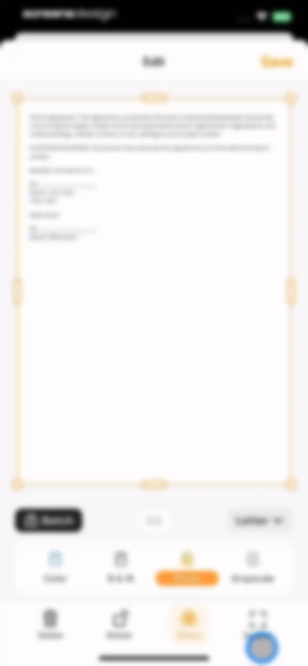 SCAN ACE · PDF Scanner App screen 31