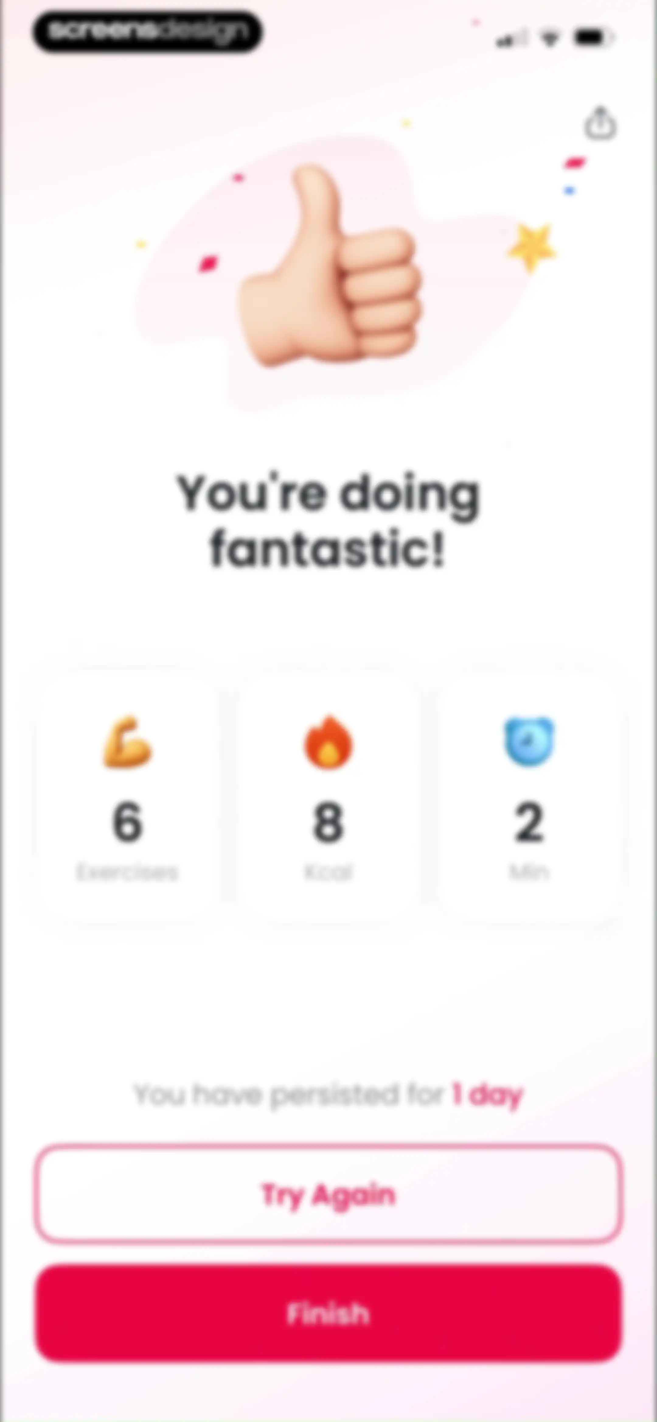 ChillFit: Home Workout Planner screen 81