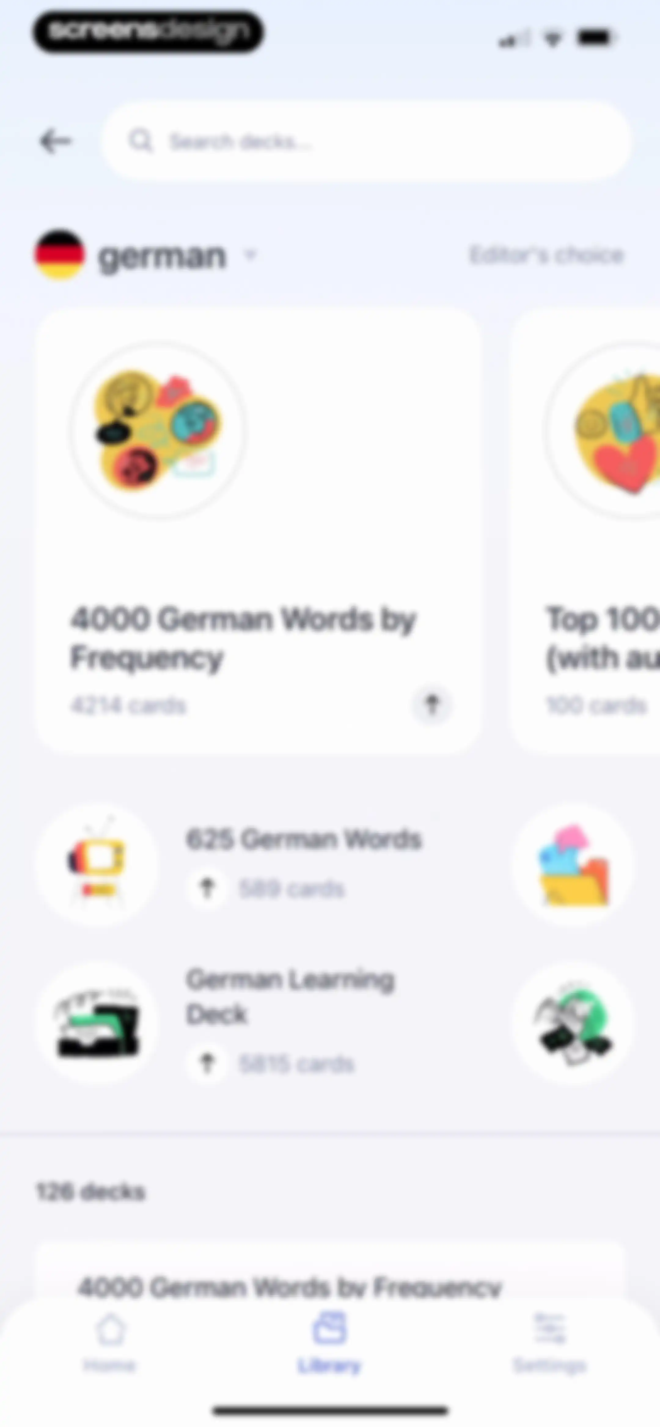 Cogni: Flashcards Learning screen 57