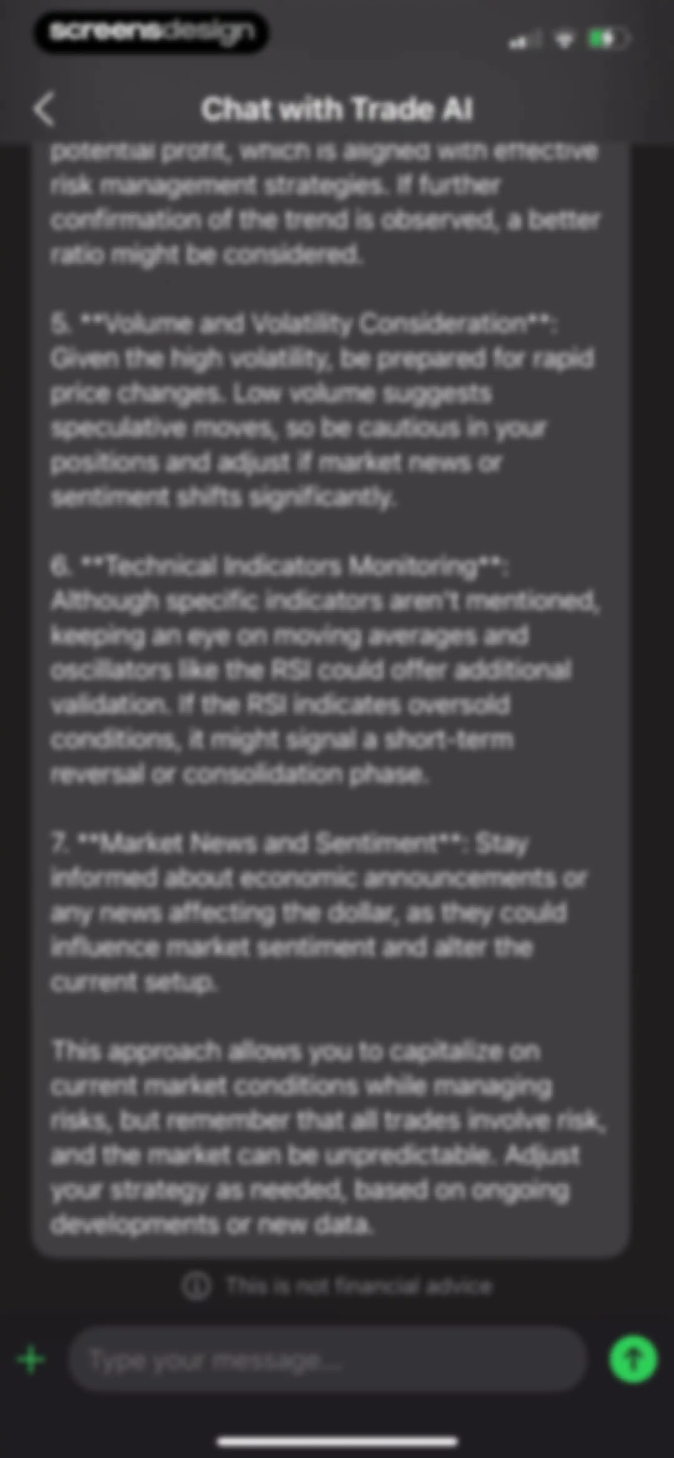 Trade AI: Chart AI Analysis screen 43
