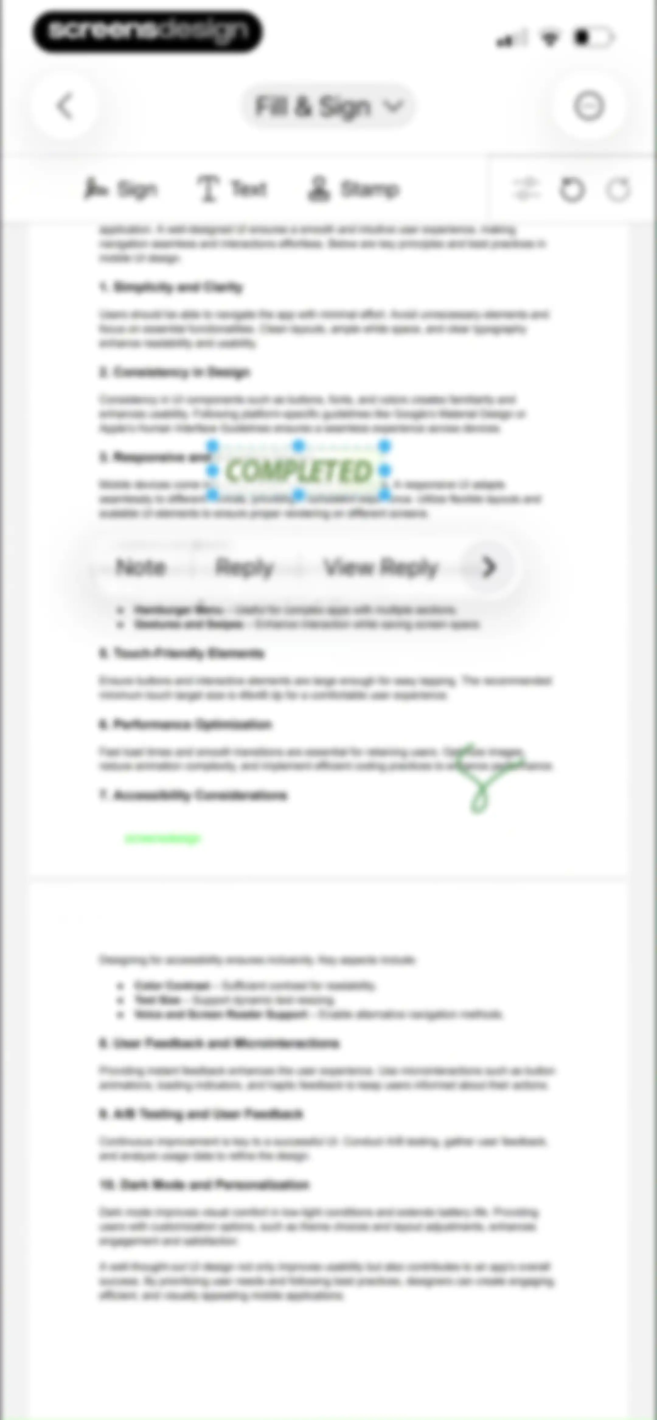 PDF Editor: Read, Scan & Sign screen 26