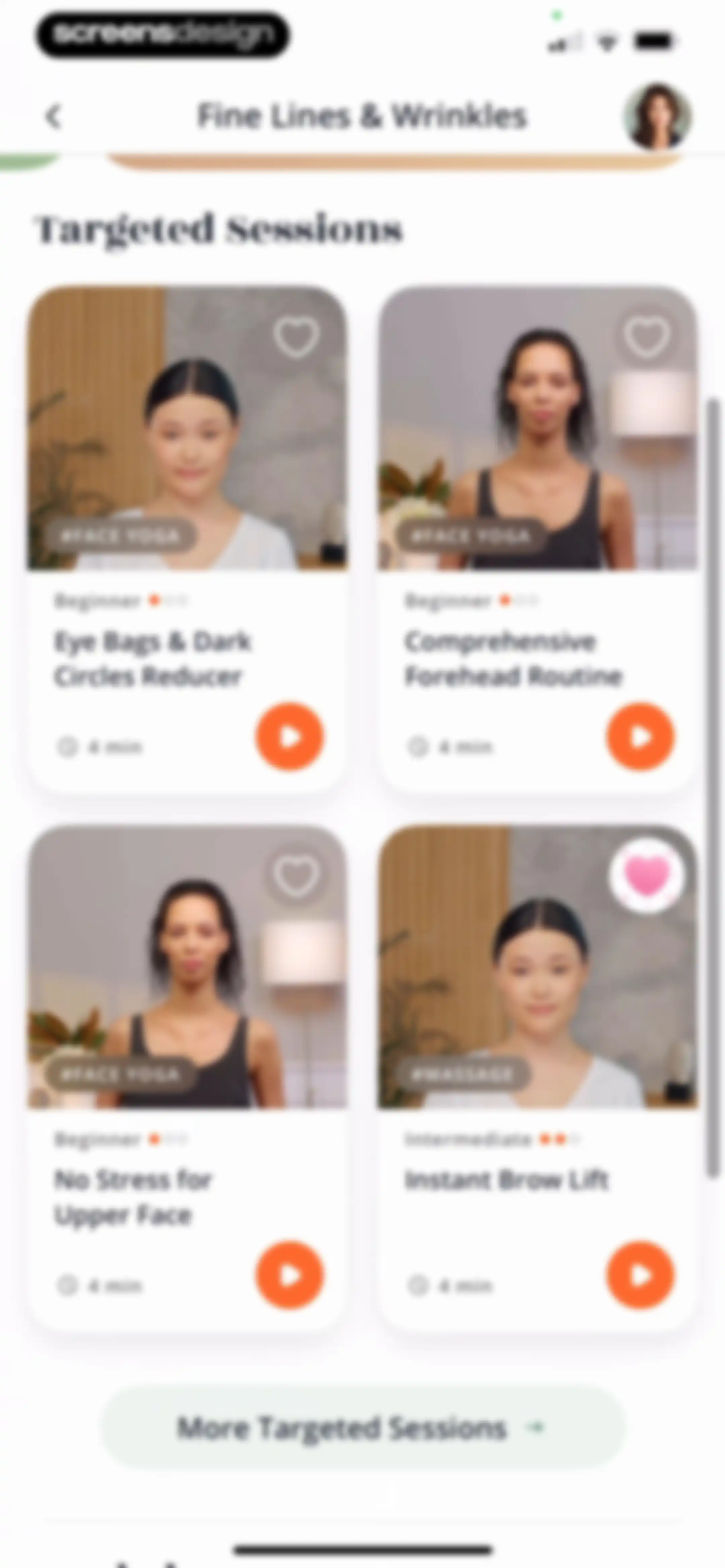 Luvly: Face Yoga Exercises screen 129