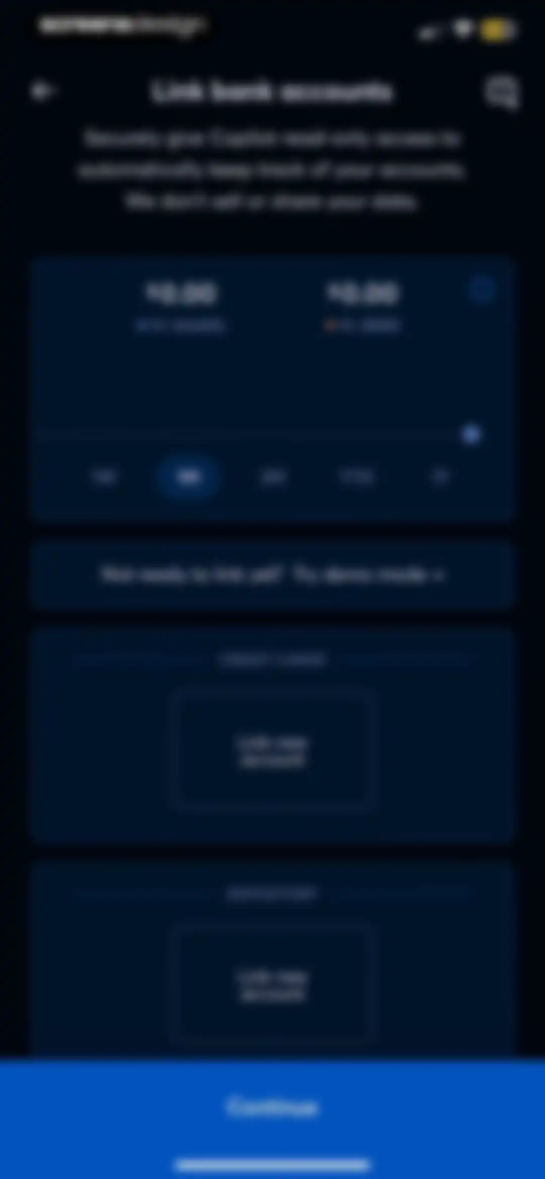 Copilot: Track & Budget Money screen 6