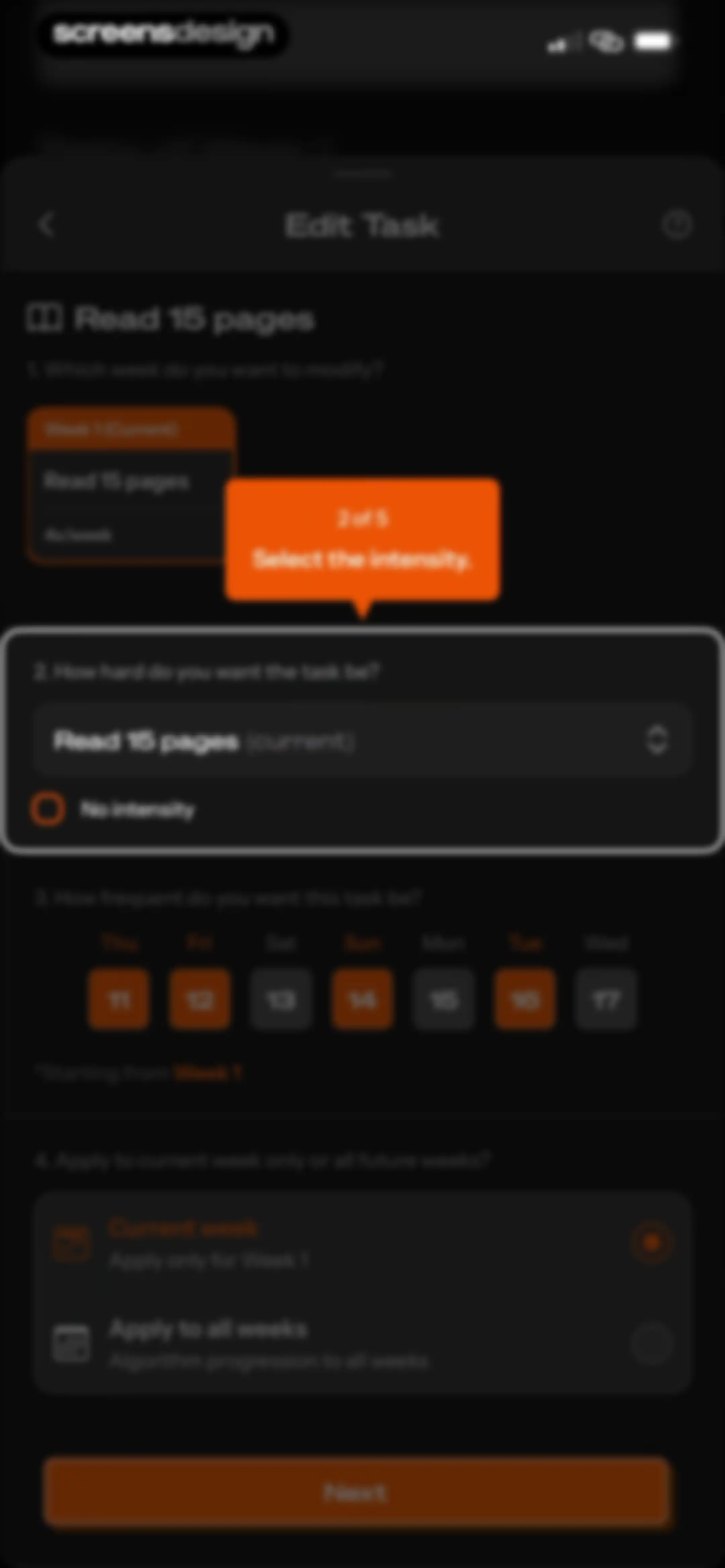 Life Reset: 66 Day Habit screen 81