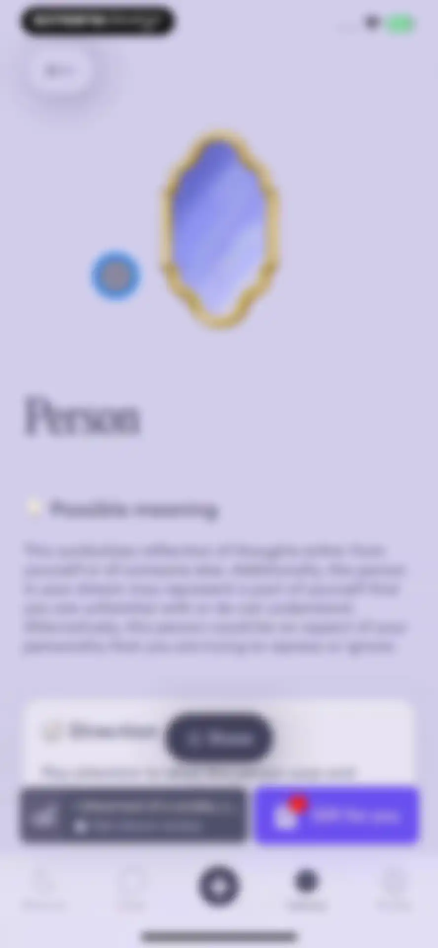 DreamApp: Dream Interpretation screen 90