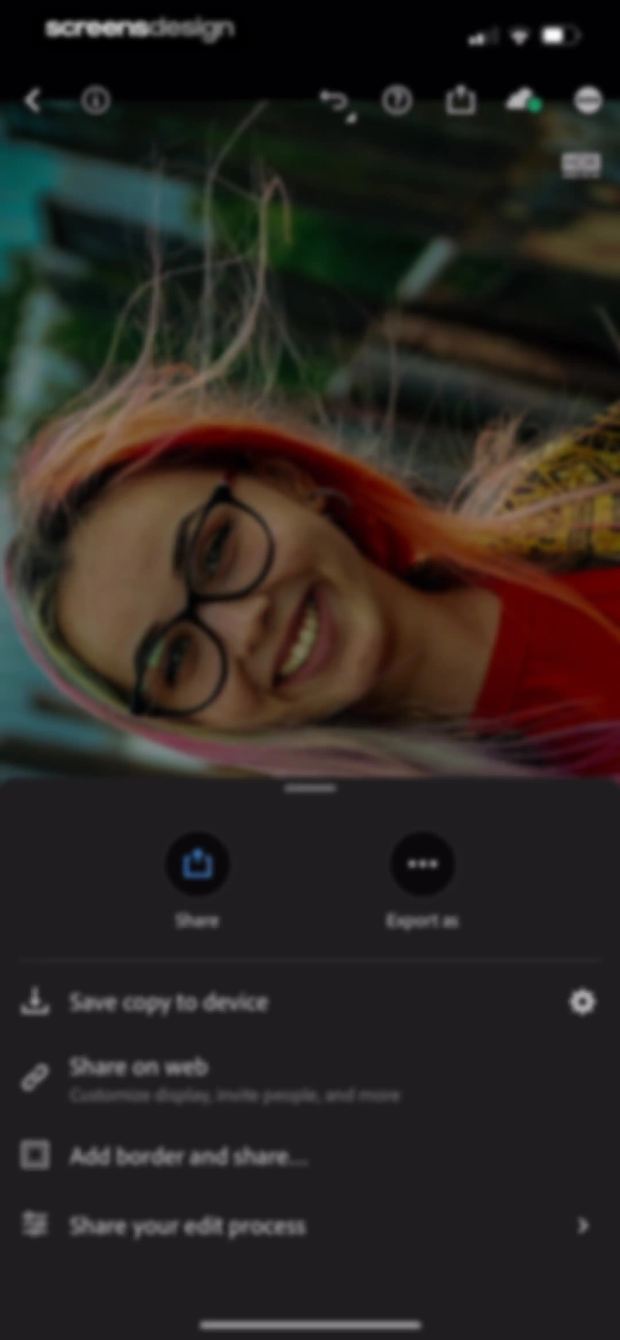 Lightroom: AI Photo Editor screen 119