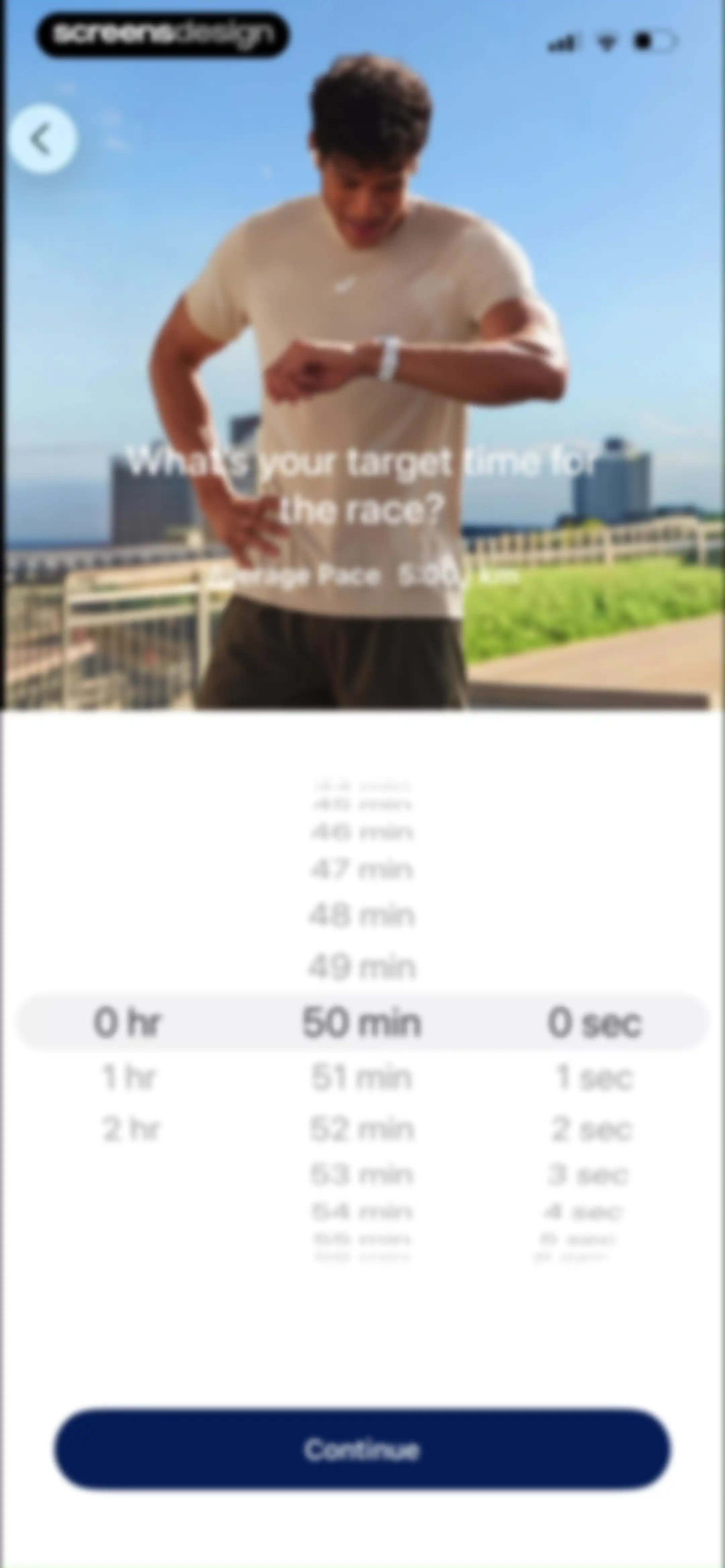 ASICS Runkeeper—Run Tracker screen 114