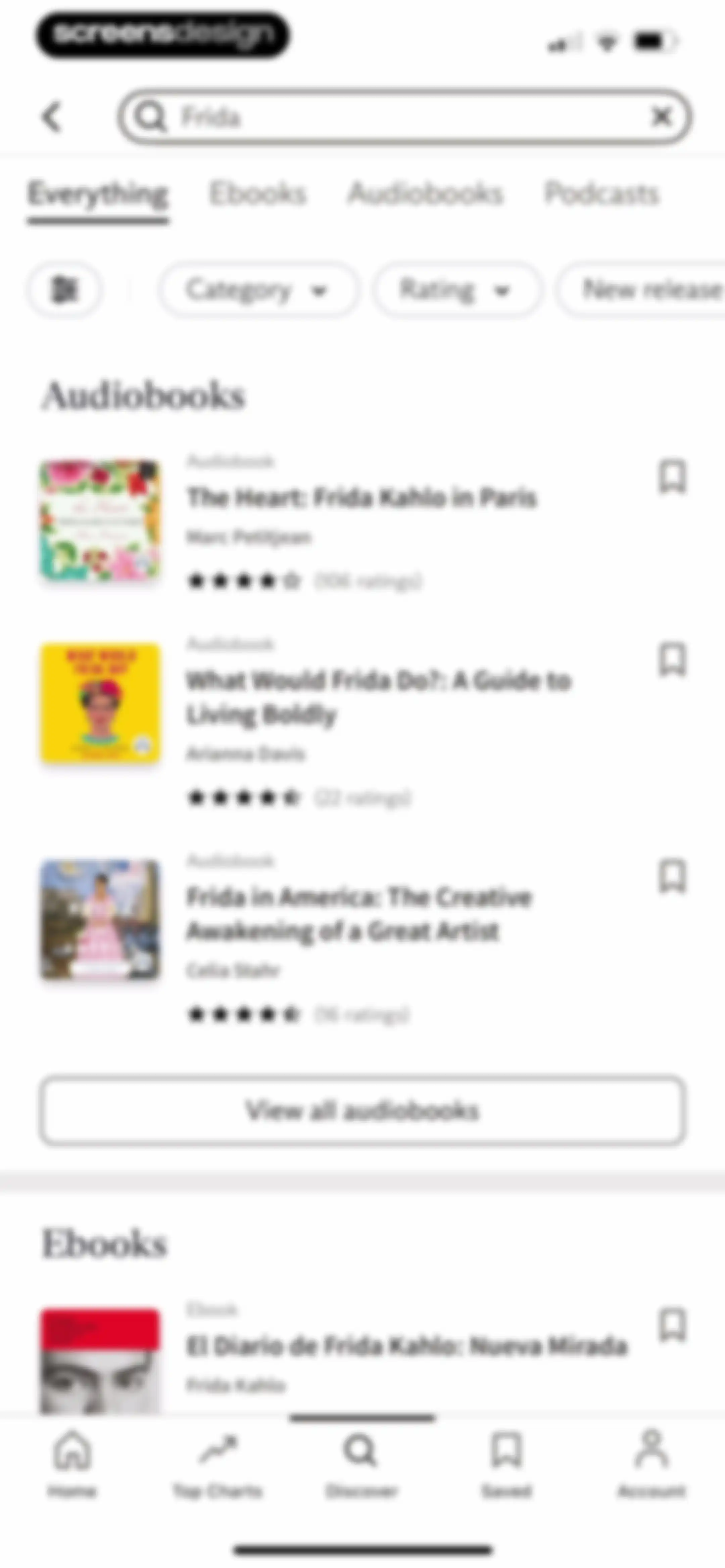 Everand: Audiobooks & Ebooks screen 143