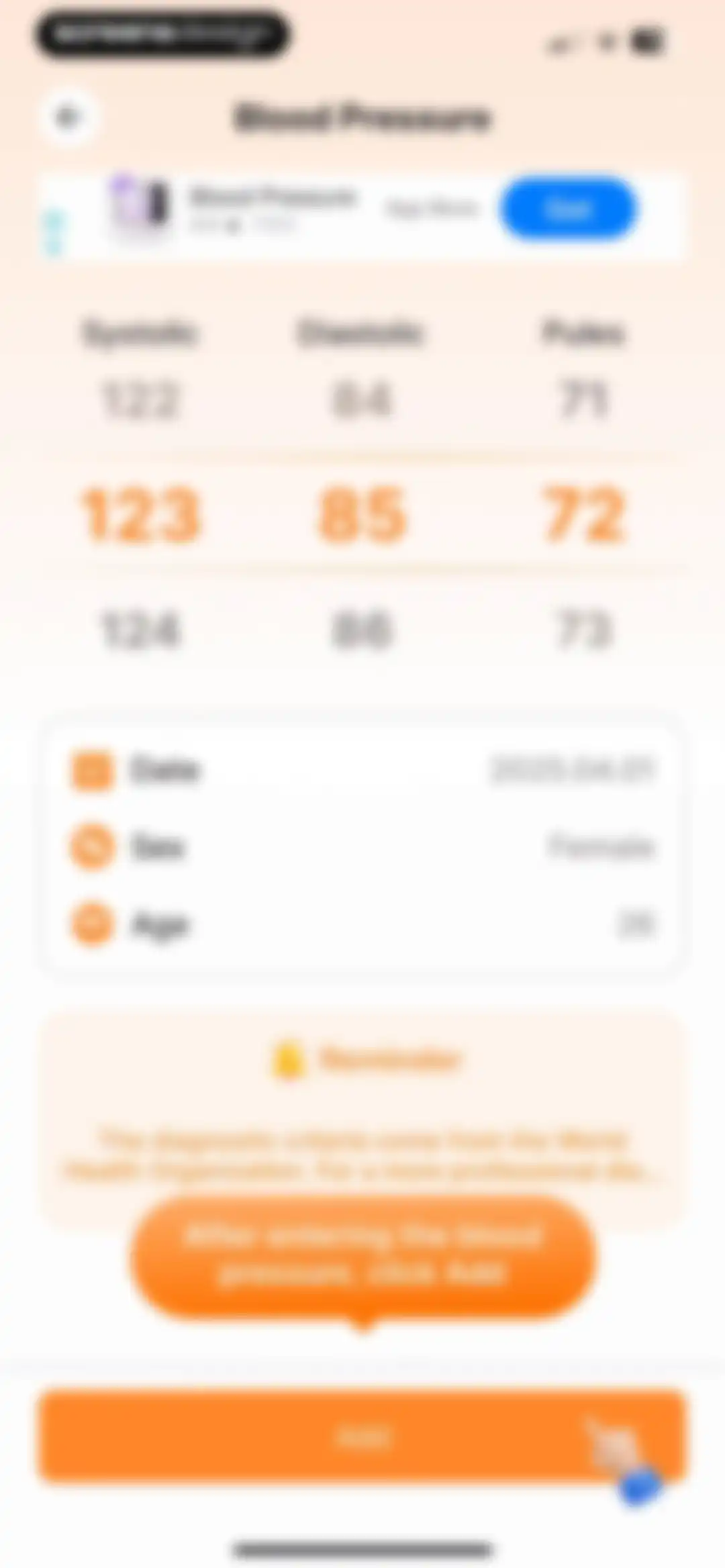 HealthGuard:Heart&Blood Sugar screen 23