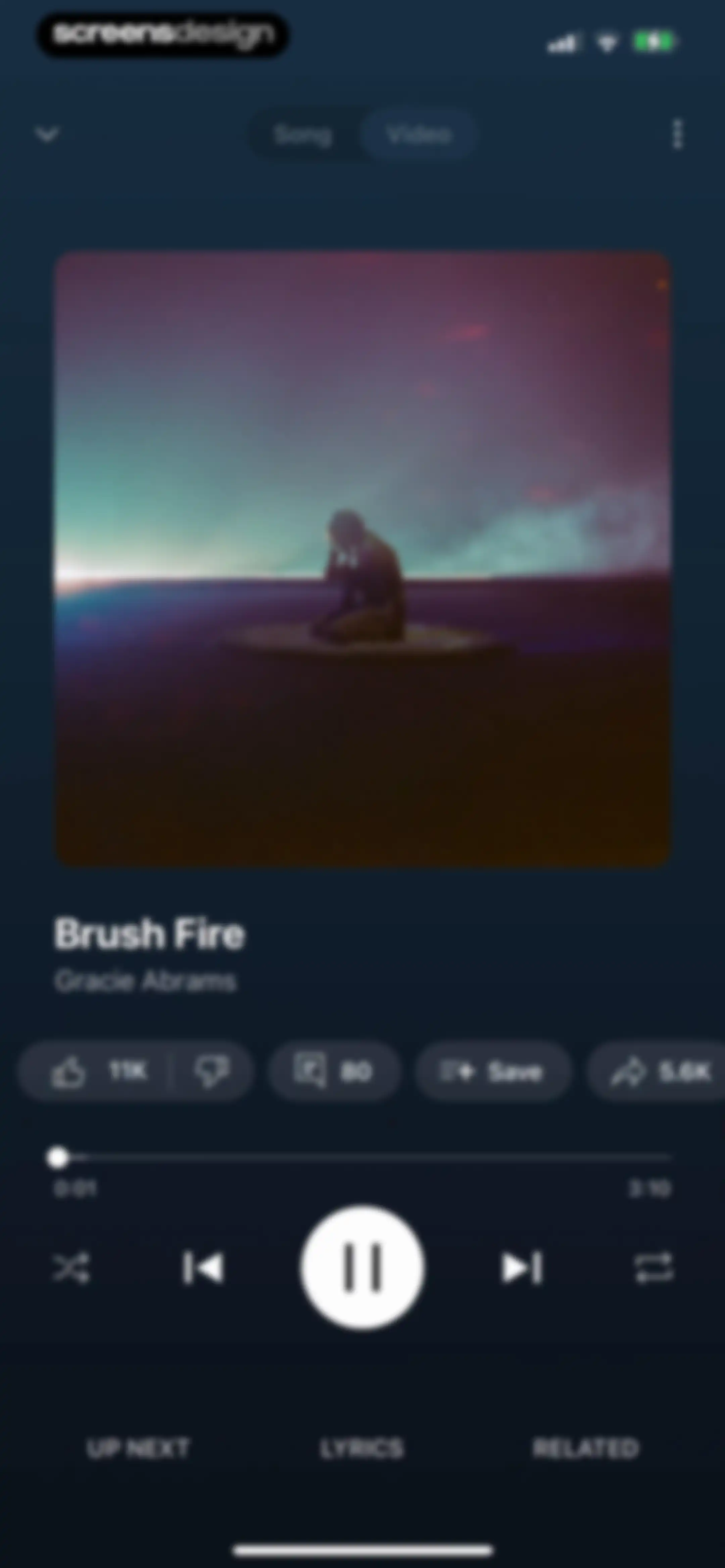 YouTube Music screen 137