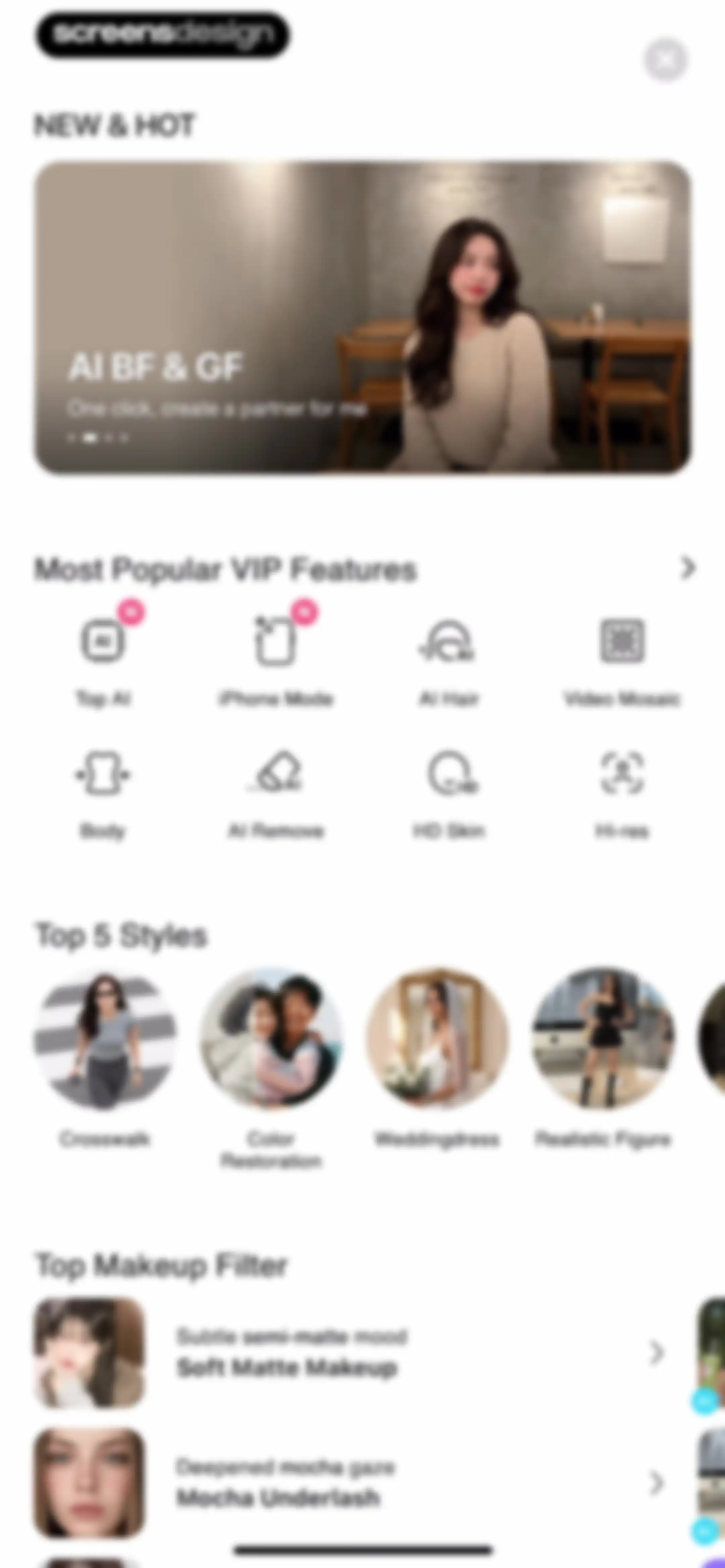 B612 AI Photo&Video Editor screen 170