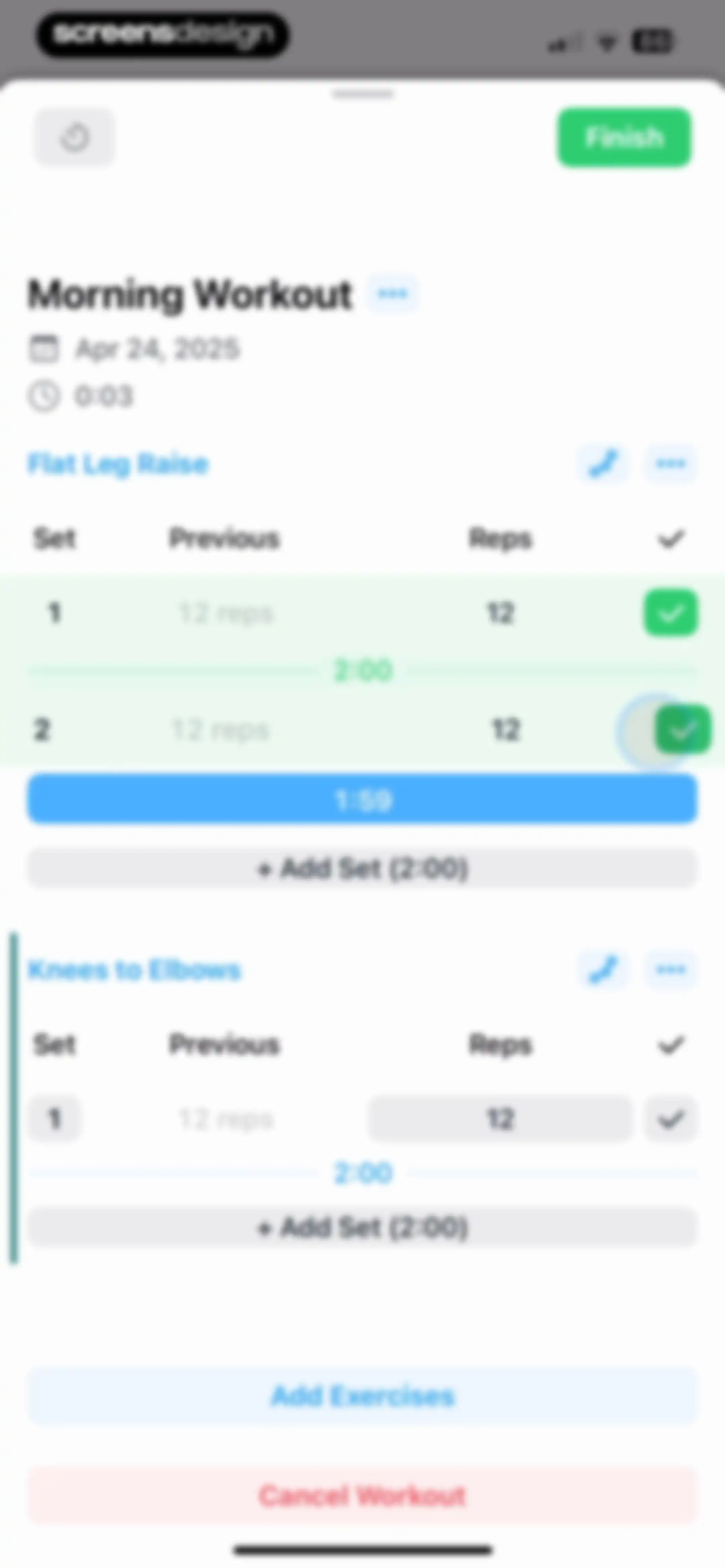 Strong Workout Tracker Gym Log screen 100