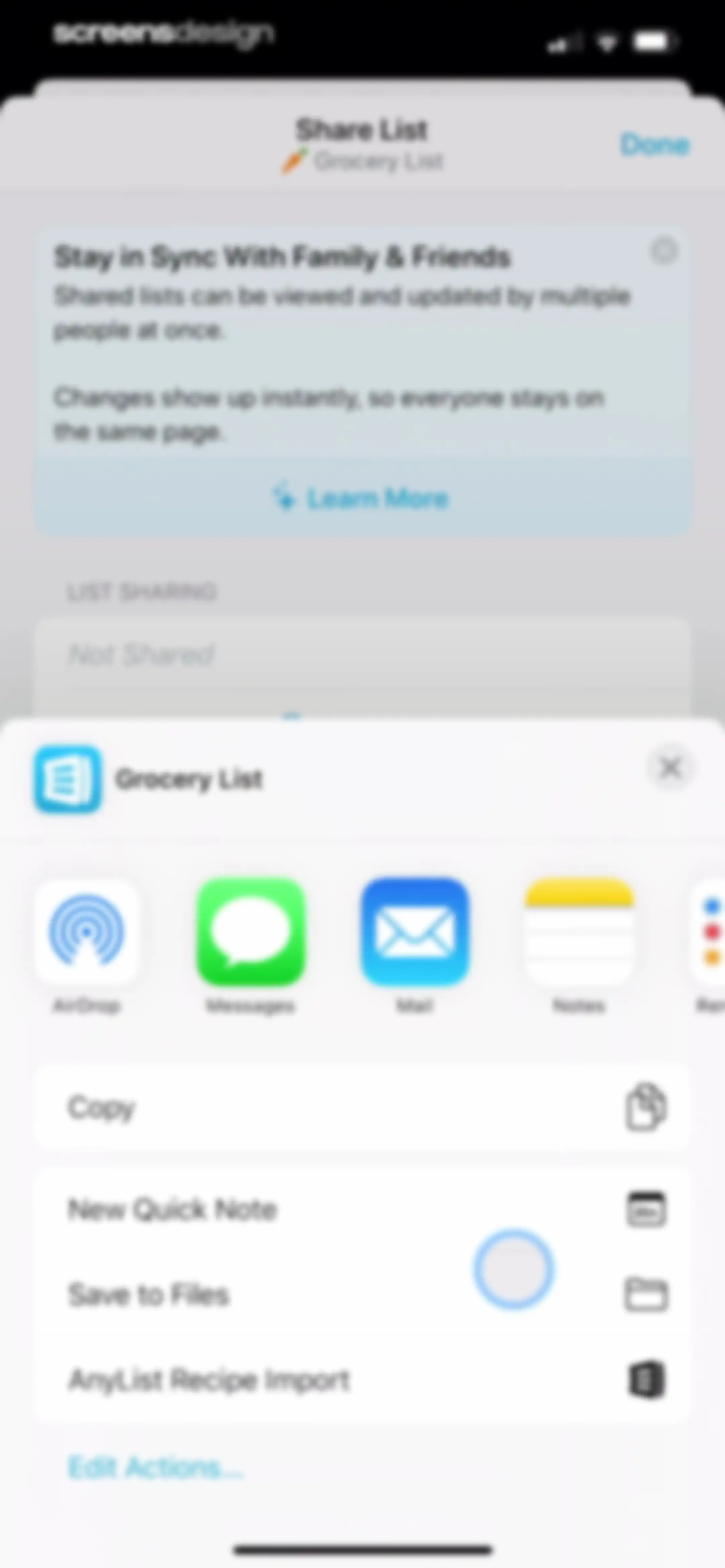 AnyList: Grocery Shopping List screen 43