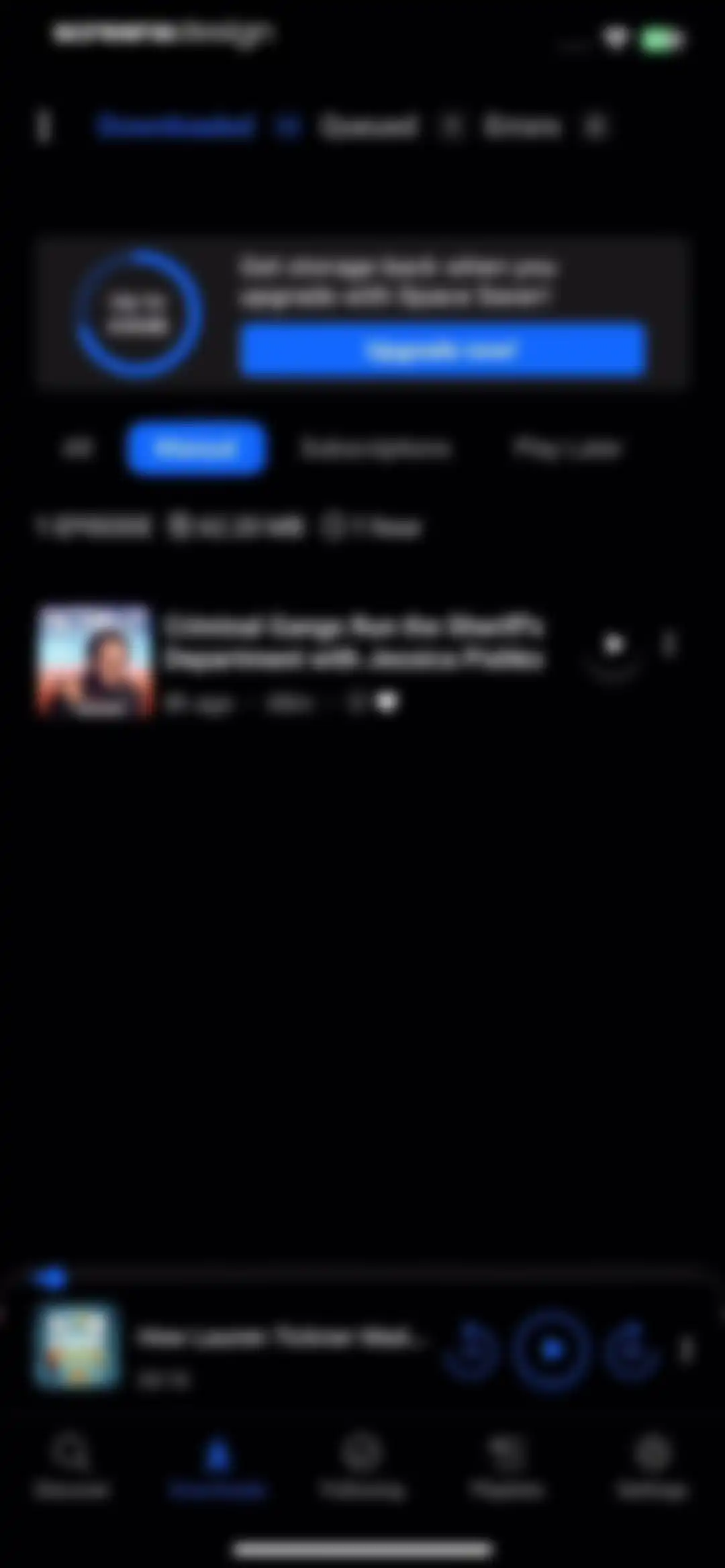Breaker—The social podcast app screen 78