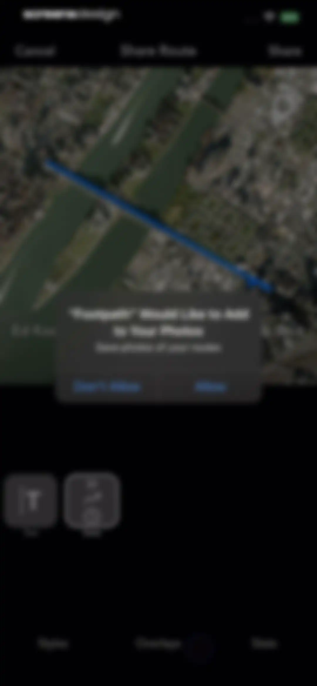Footpath Route Planner screen 71
