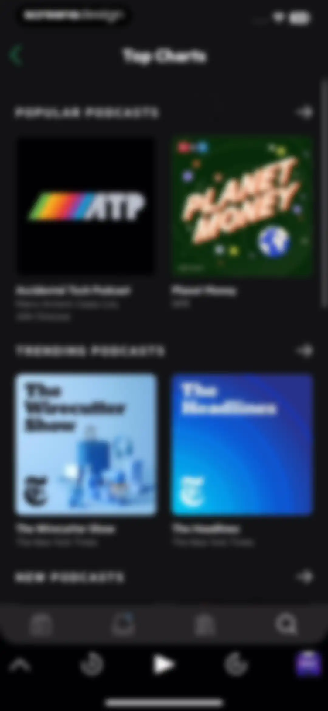 Castro: Podcast App & Player screen 51