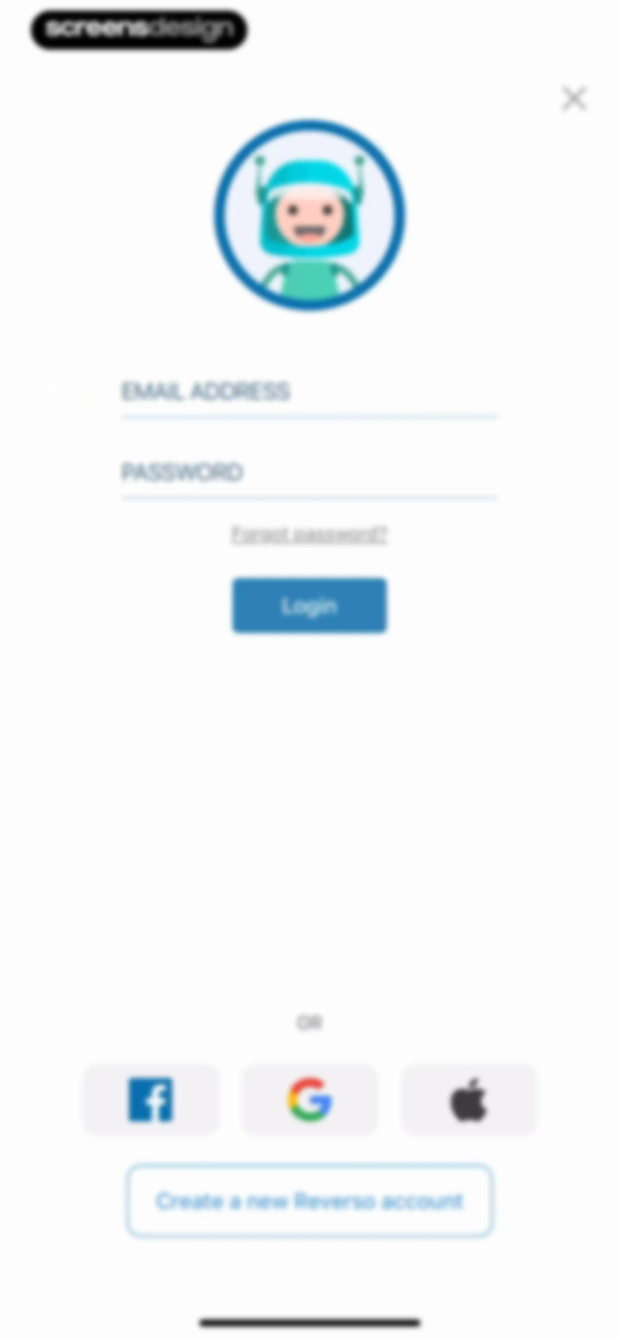 Reverso translate and learn screen 3