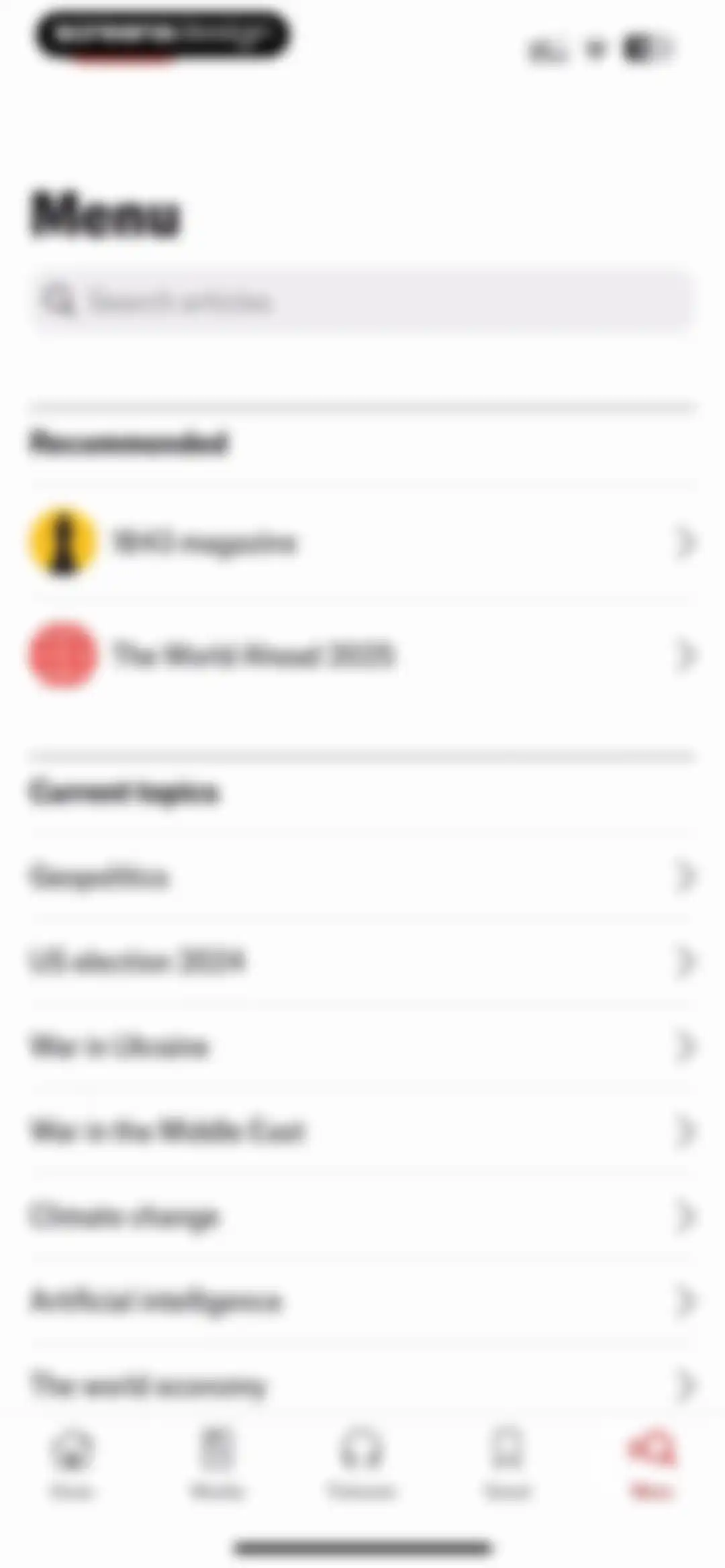 The Economist: News & Analysis screen 47